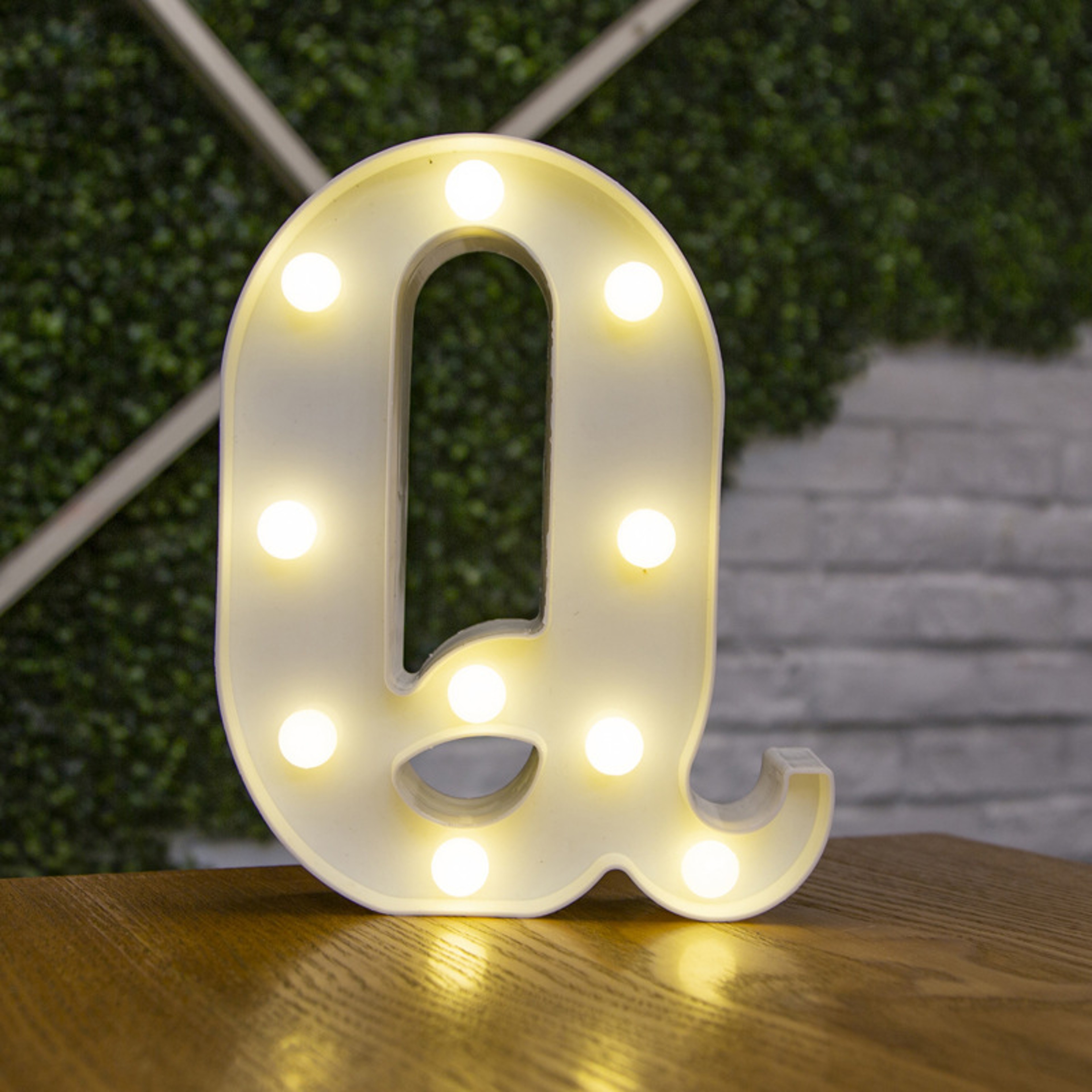 Battery Powered Alphabet Letter LED Lights, Luminous Warm Night Number Lamp for Home Decor, Christmas, Wedding, Birthday – view 35