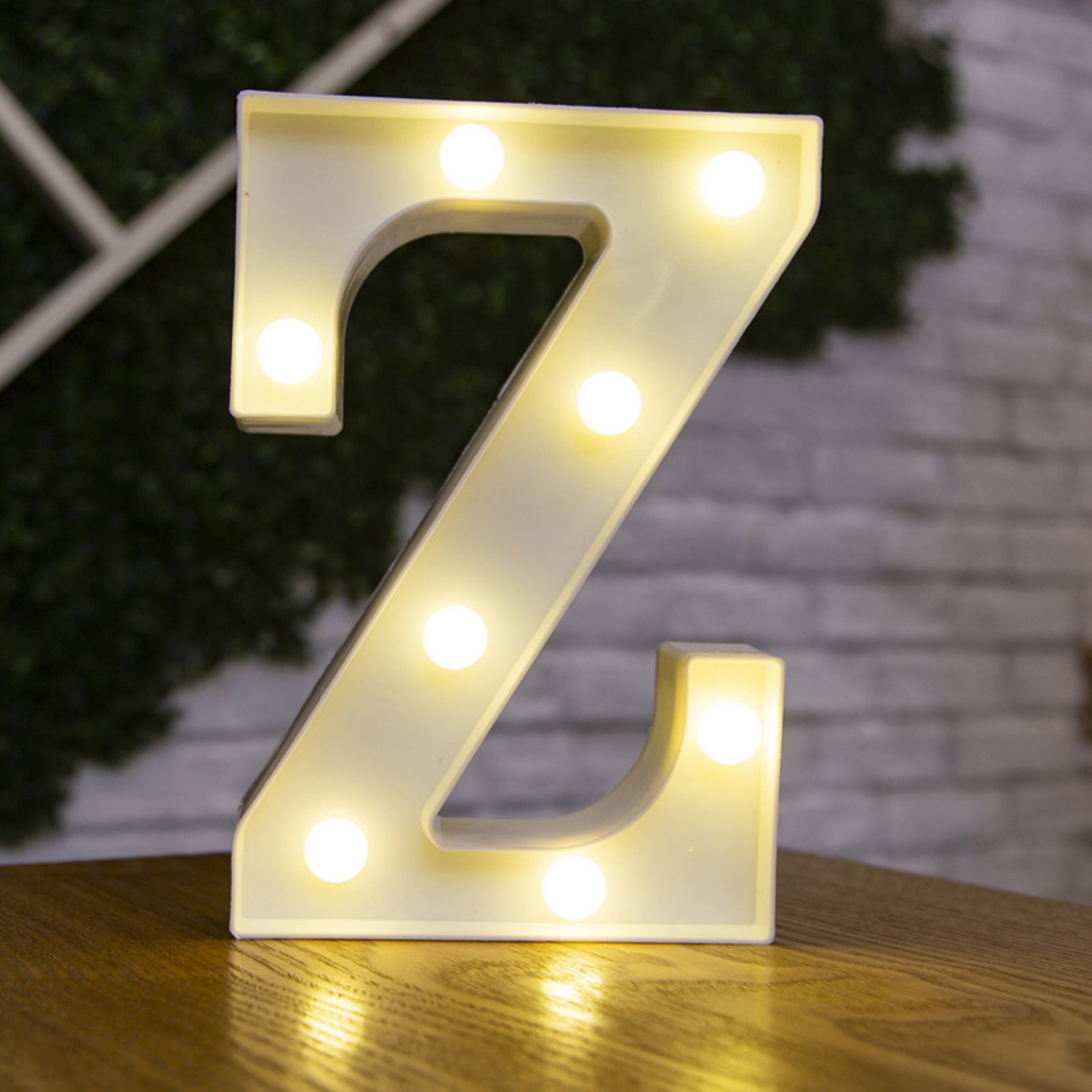 Battery Powered Alphabet Letter LED Lights, Luminous Warm Night Number Lamp for Home Decor, Christmas, Wedding, Birthday – view 42