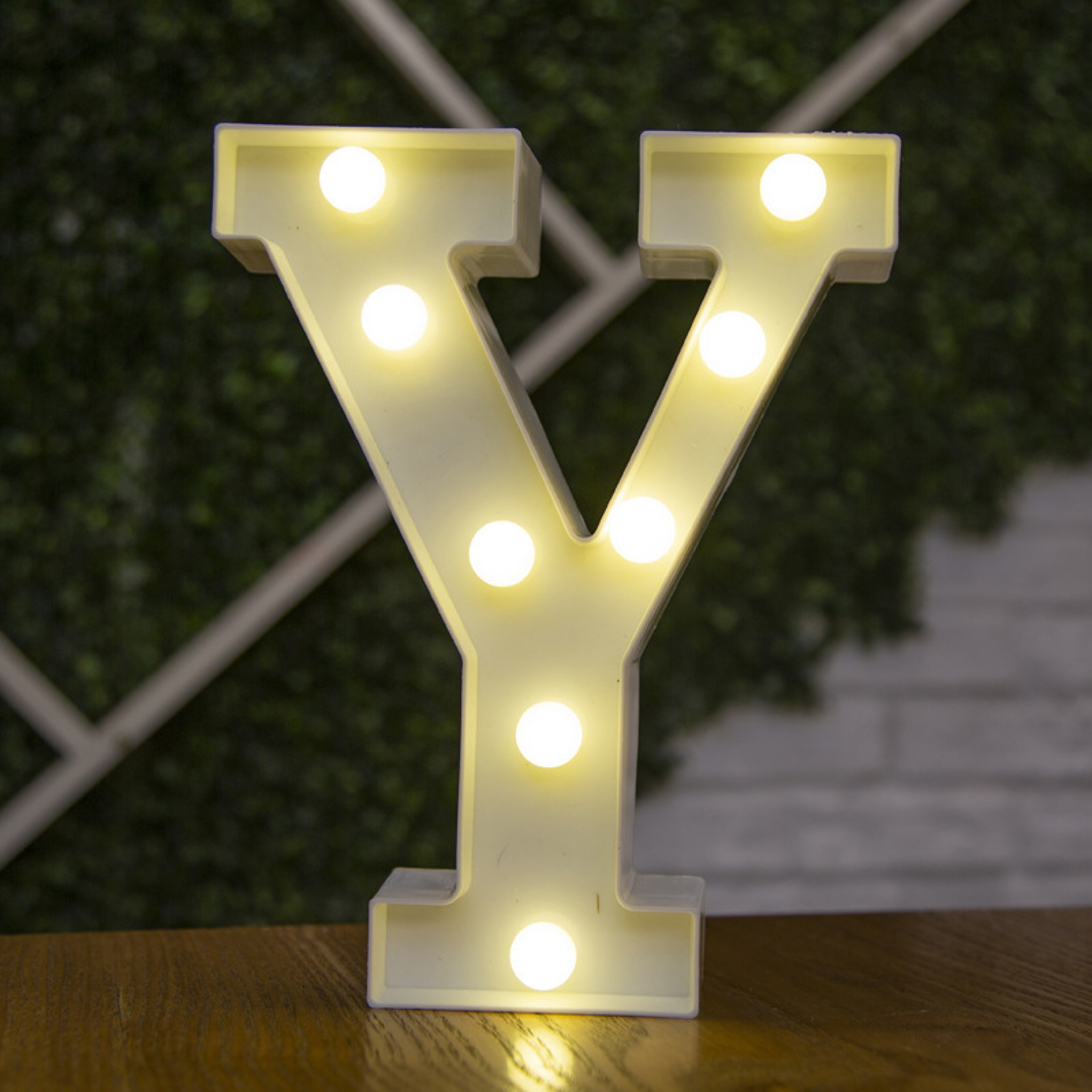 Battery Powered Alphabet Letter LED Lights, Luminous Warm Night Number Lamp for Home Decor, Christmas, Wedding, Birthday – view 43