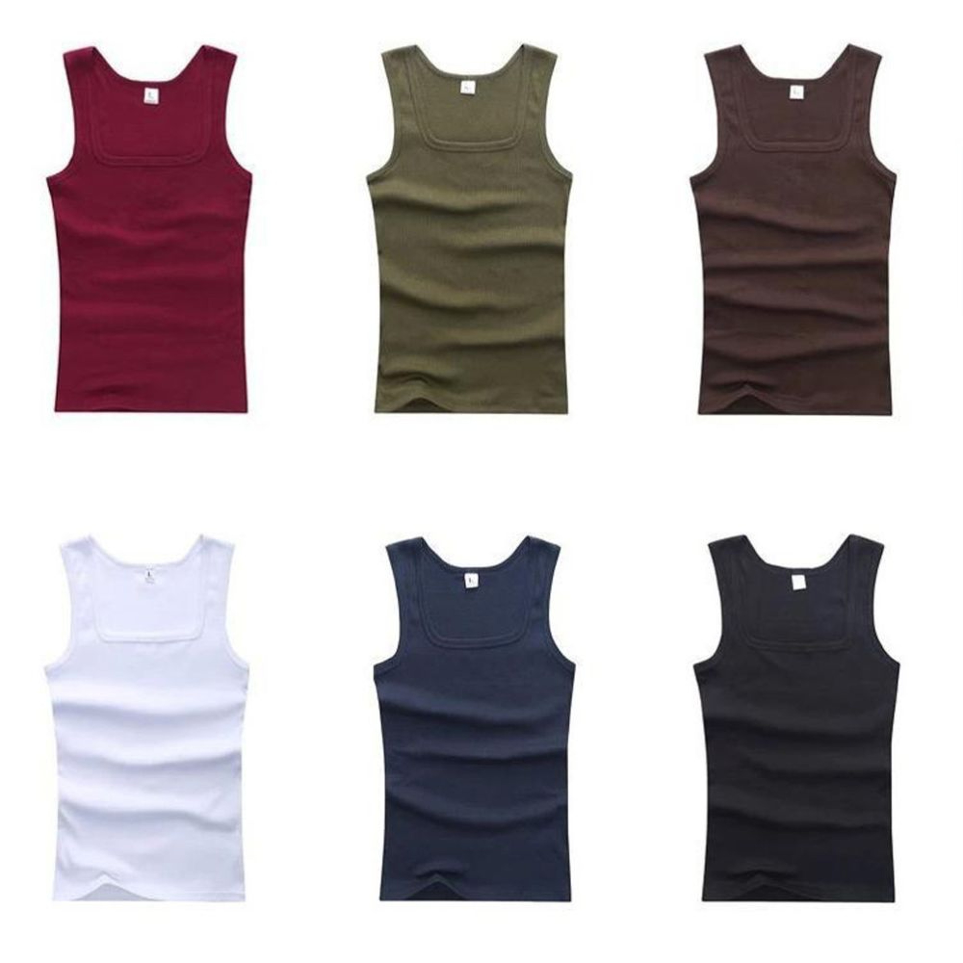Summer Bodybuilding Sleeveless T-Shirt Elastic Cotton Top for Men & Women, Basic Muscle Shirt for Fitness & Gym Wear – view 2