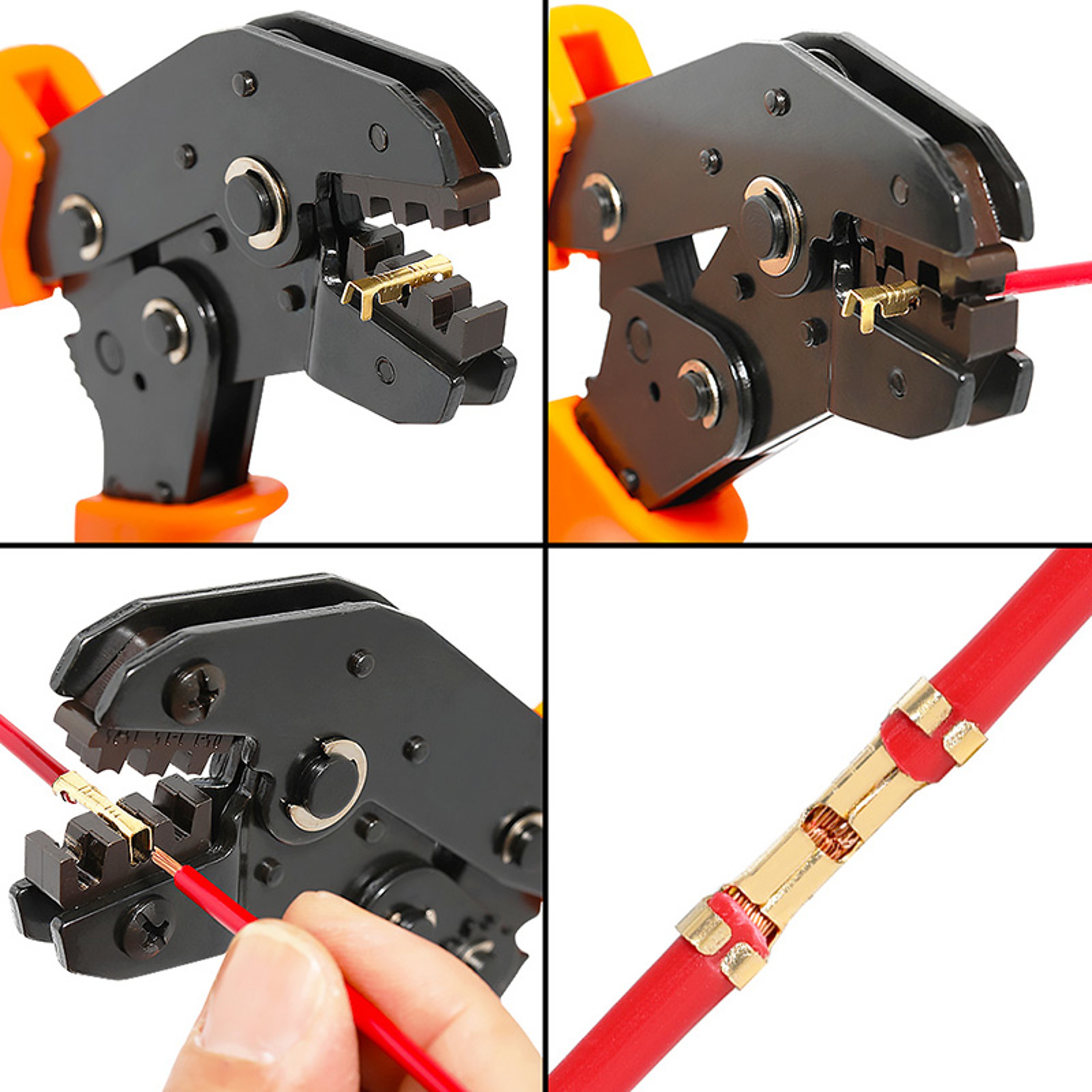U Shaped Crimp Terminals and Heat Shrink Tube Kit, Electrical Wire Connectors for Quick Wiring Repair – view 3