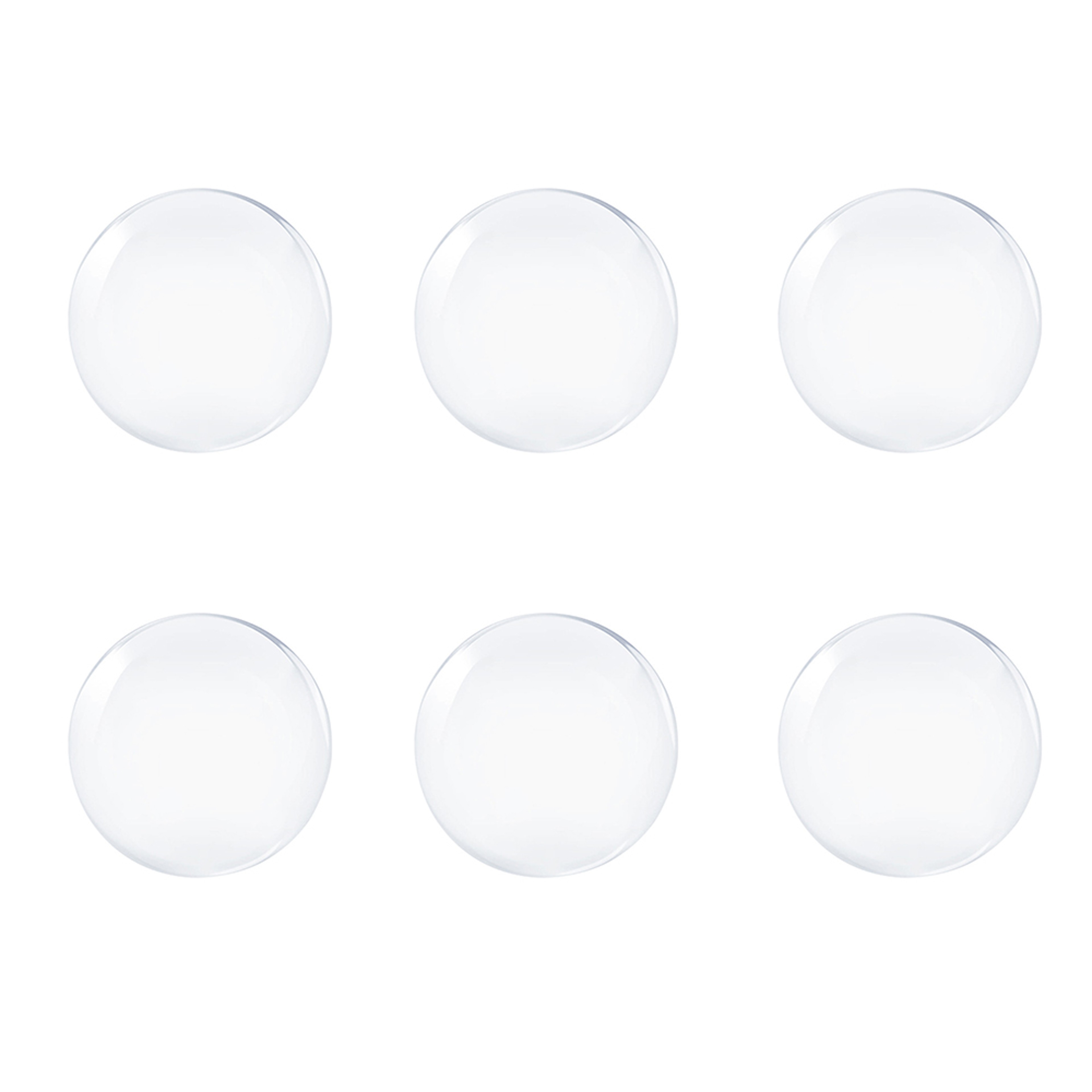 Self-Adhesive Round Transparent Silicone Door Stopper Wall Protector, Non-slip Muffler Plug for Handle Impact Protection – view 7
