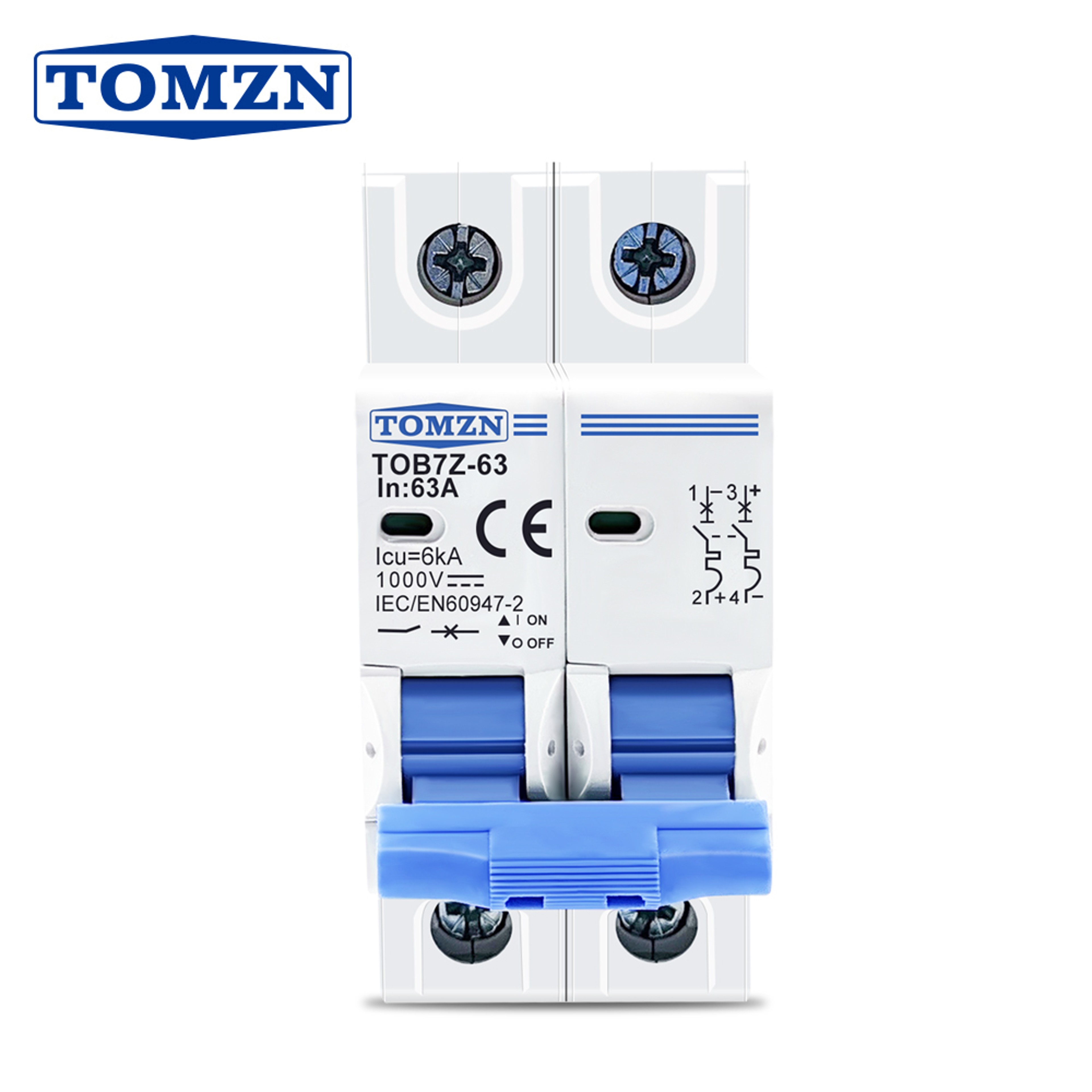 Solar Mini Circuit Breaker, DC MCB for PV System – view 1