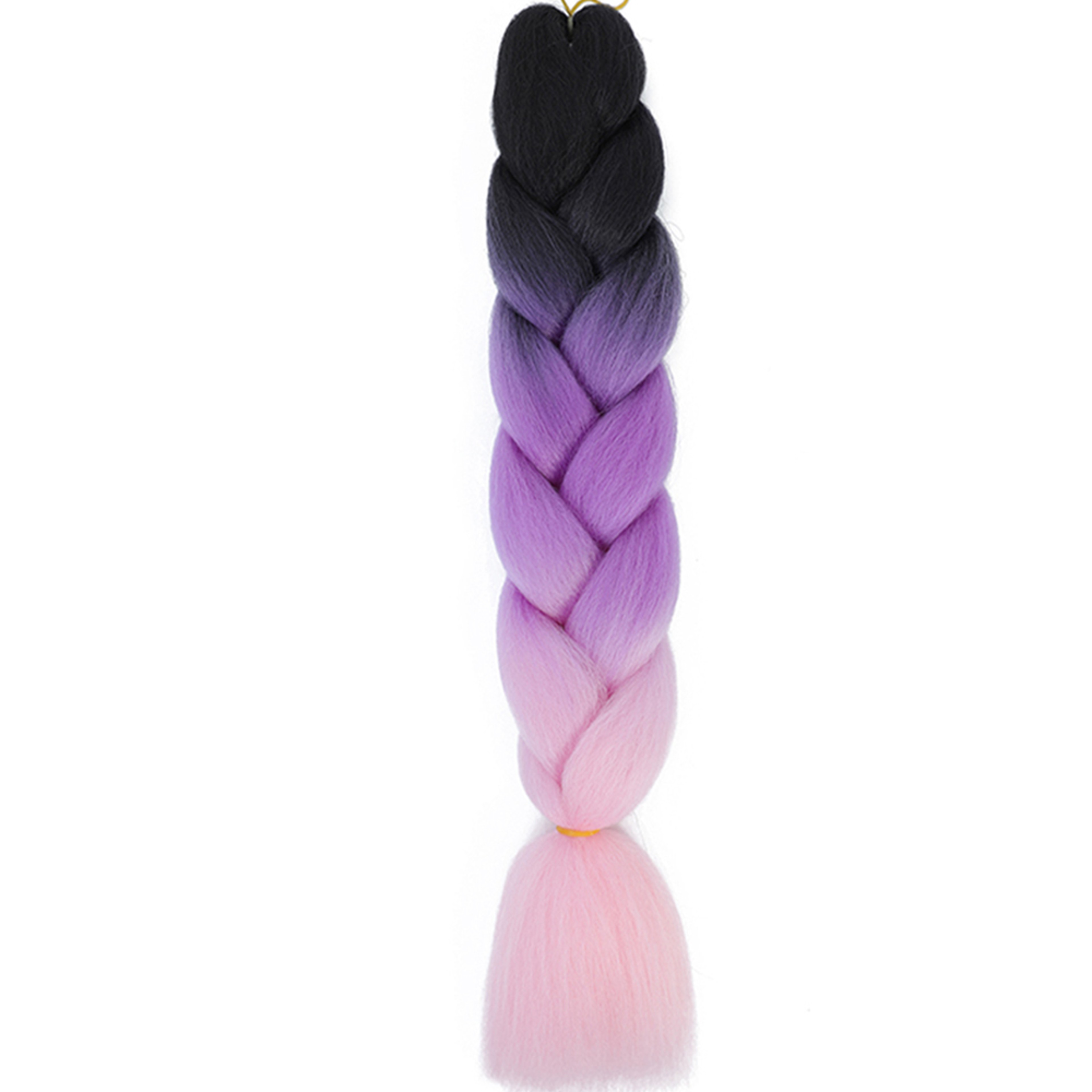 Jumbo Braids Extensions Synthetic Braiding Hair Kanekalon Afro Ombre Color Hair for Kids Children Crochet Twist Braid – view 44
