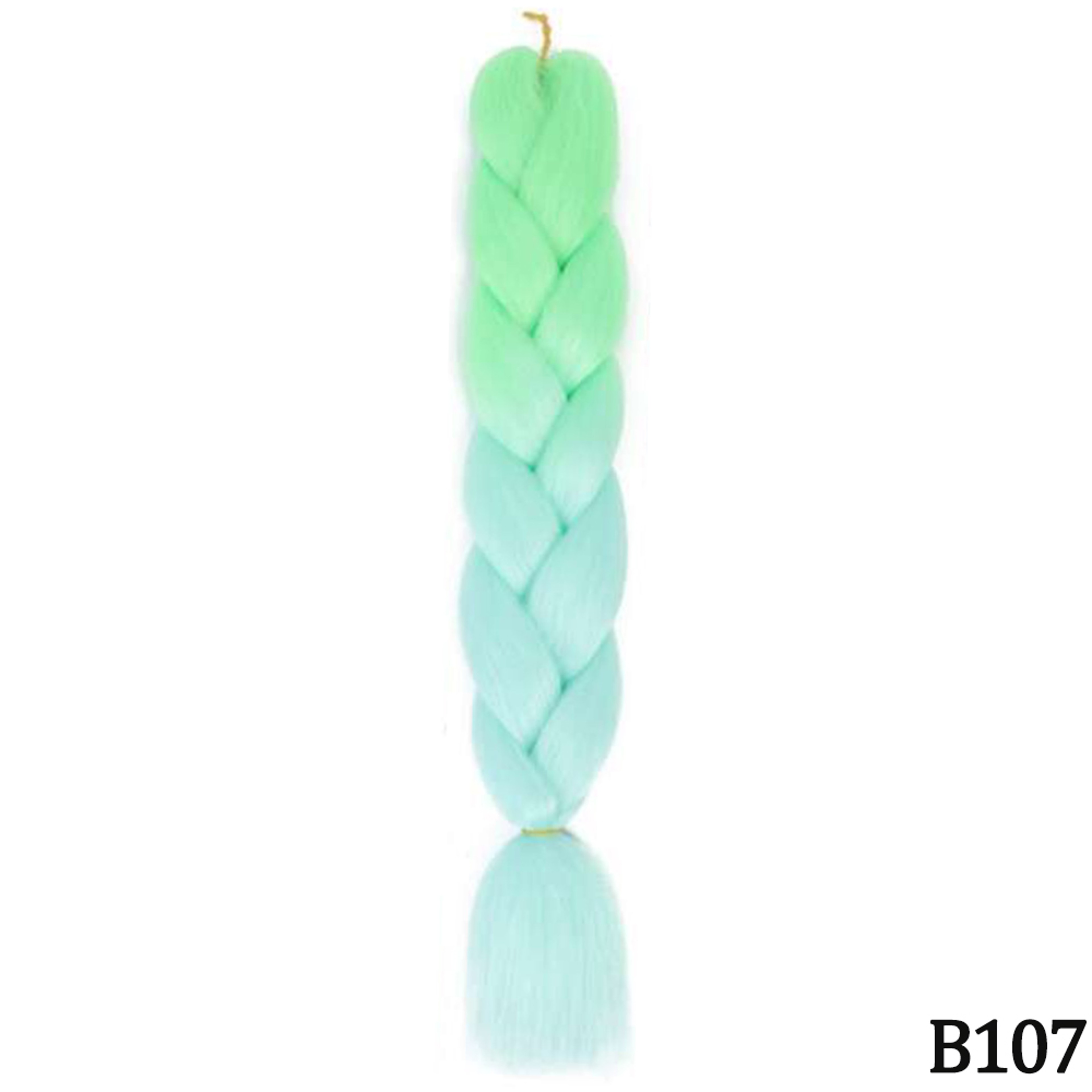 Jumbo Braids Extensions Synthetic Braiding Hair Kanekalon Afro Ombre Color Hair for Kids Children Crochet Twist Braid – view 100