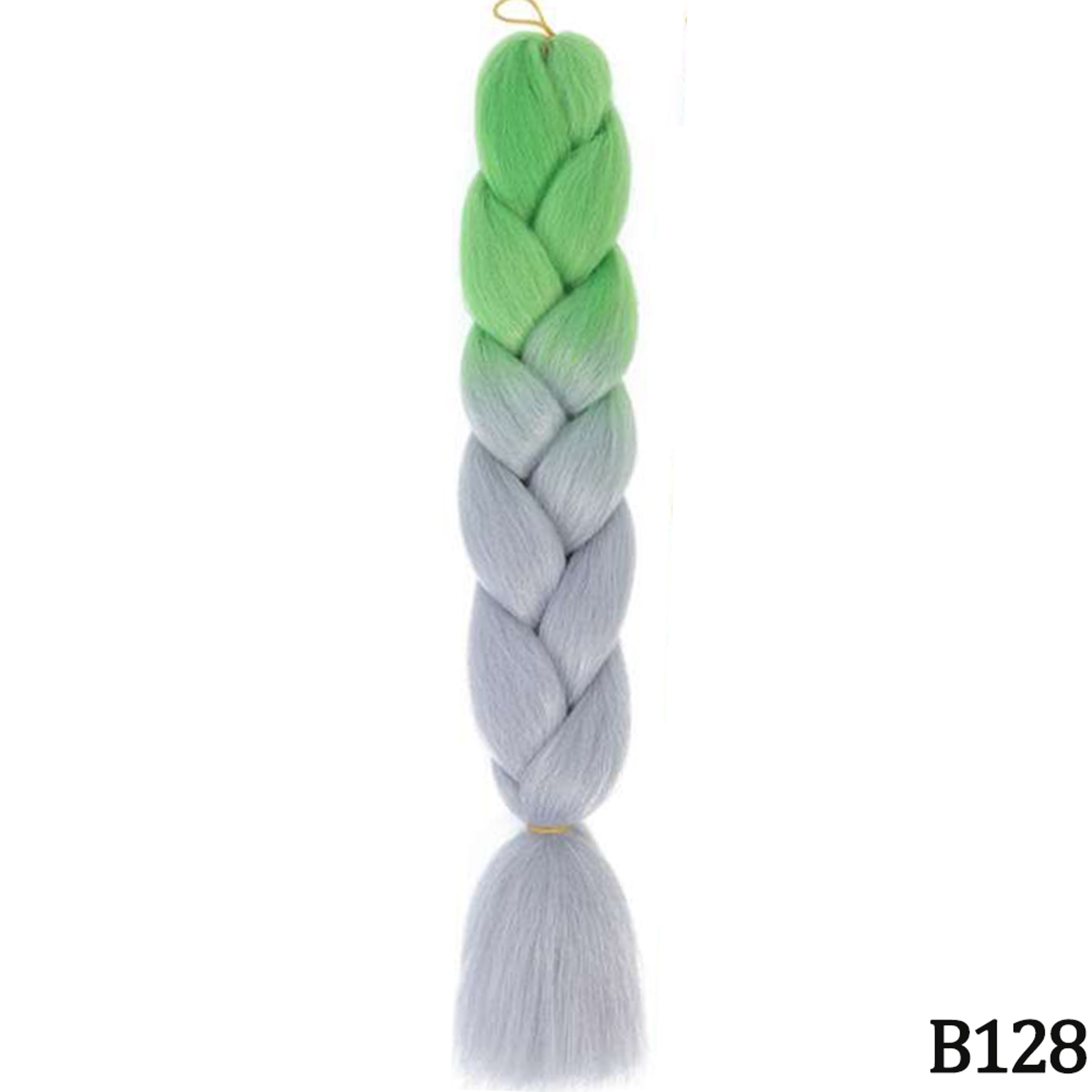 Jumbo Braid Hair Extensions, Ombre Kanekalon Synthetic Yaki Braids for Women, DIY Braiding Hair in Multiple Colors – view 88