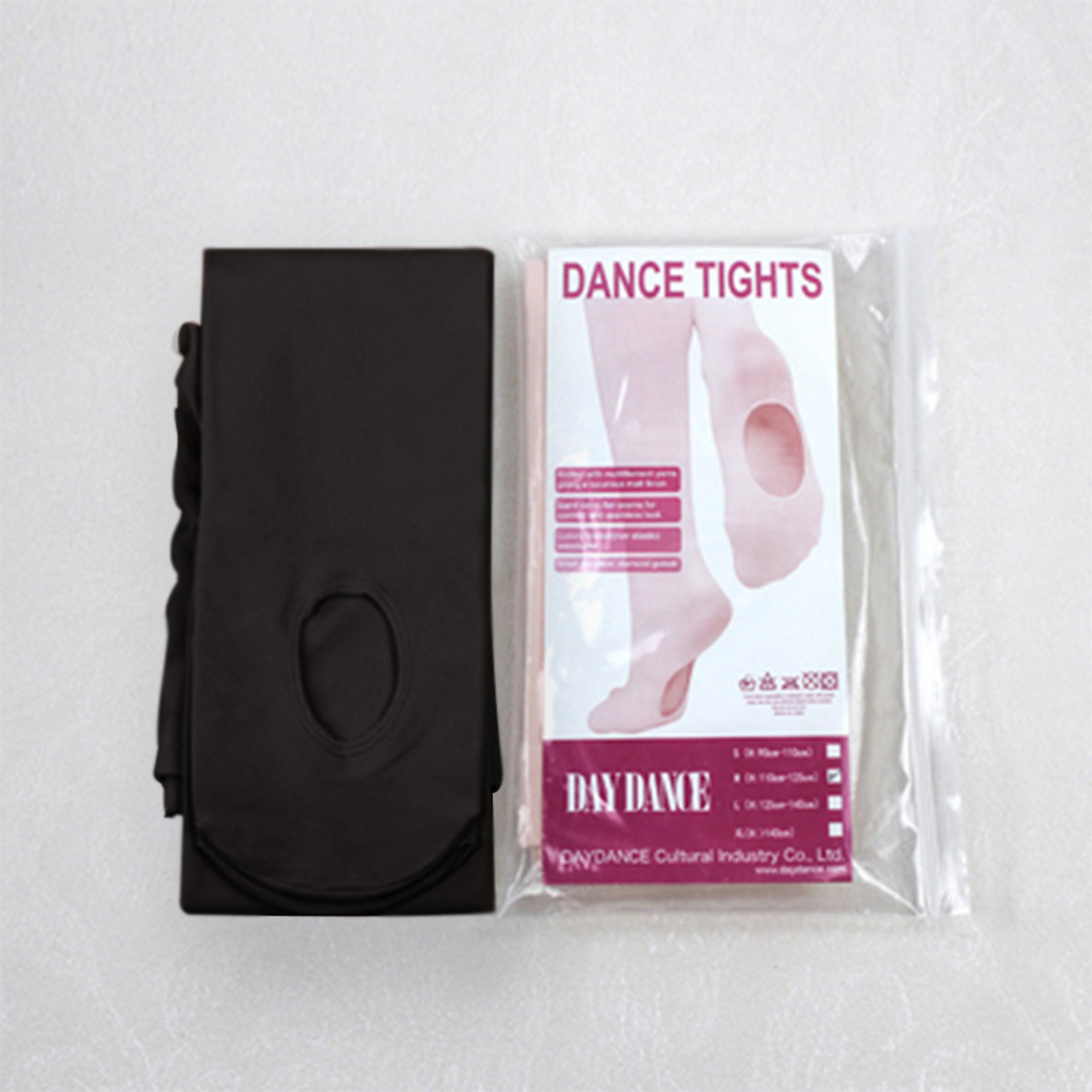 Professional Children 60D Soft Microfiber Convertible Ballet Dance Tights – view 2