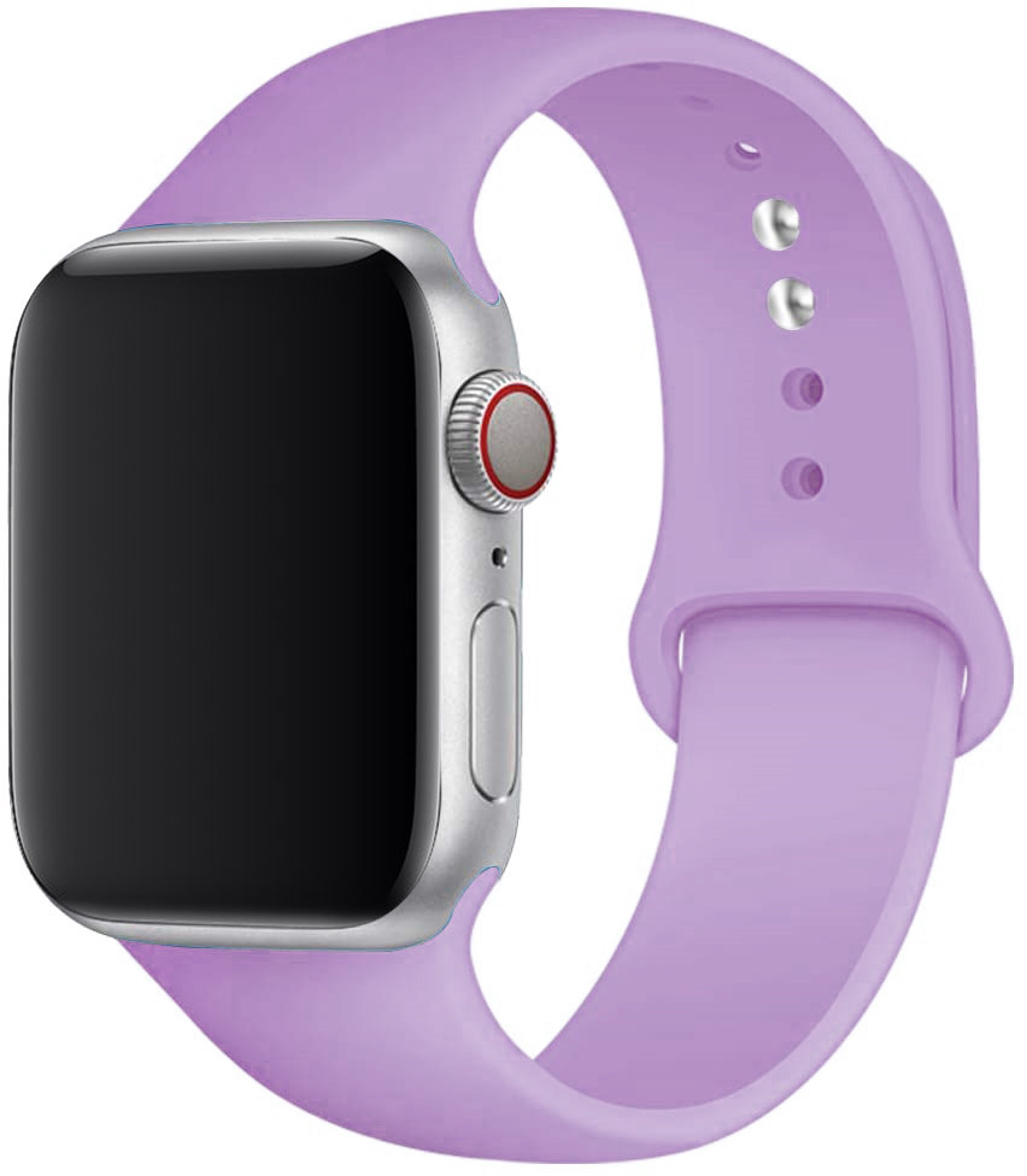 Apple Watch Silicone Sport Band, Strap for iWatch Series Soft Replacement Bracelet – view 17