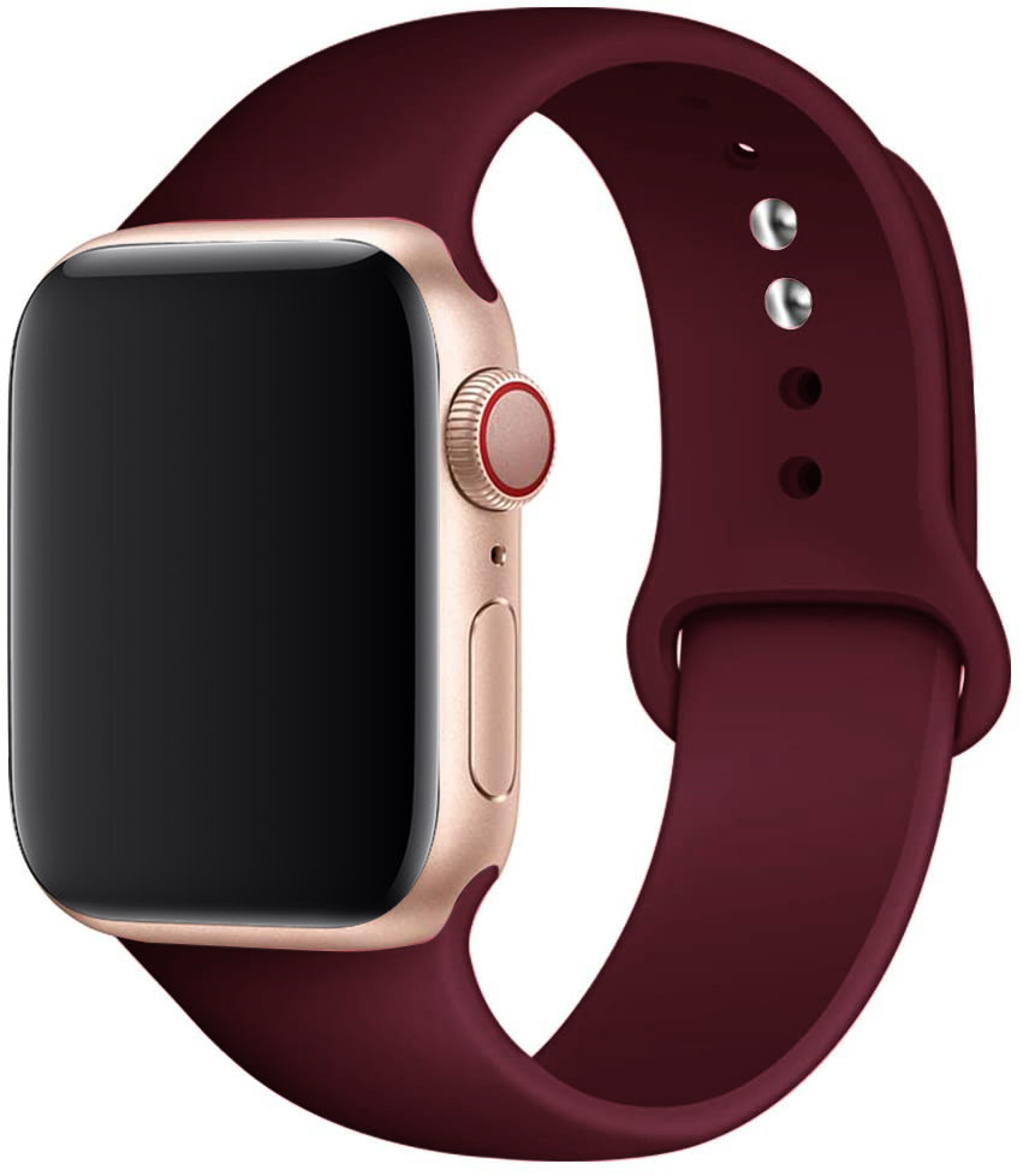 Apple Watch Silicone Sport Band, Strap for iWatch Series Soft Replacement Bracelet – view 57