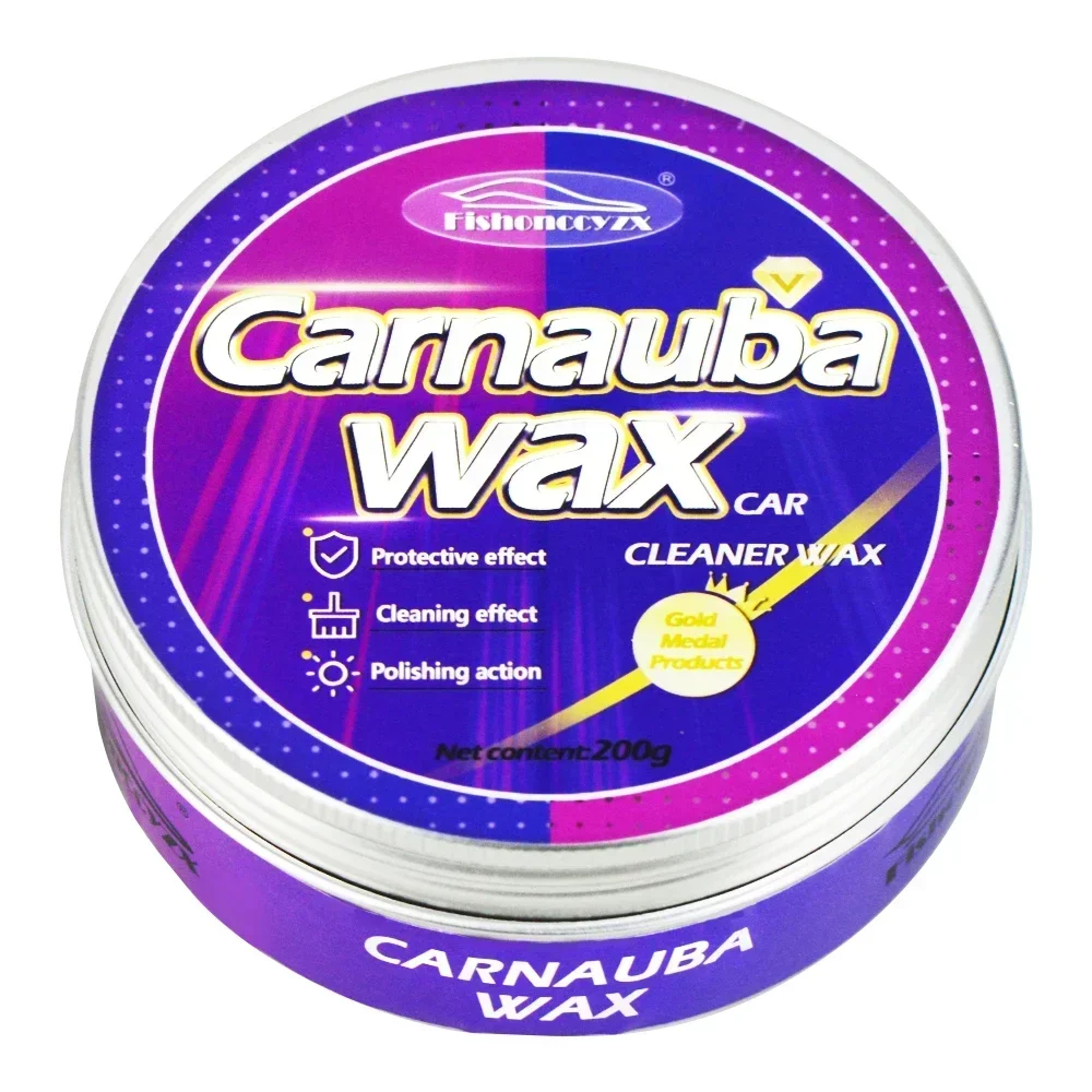 Premium Carnauba Car Wax Paste, Brazilian Polishing Wax for Auto Paint Care, High Gloss Shine Super Hydrophobic Coating – view 1