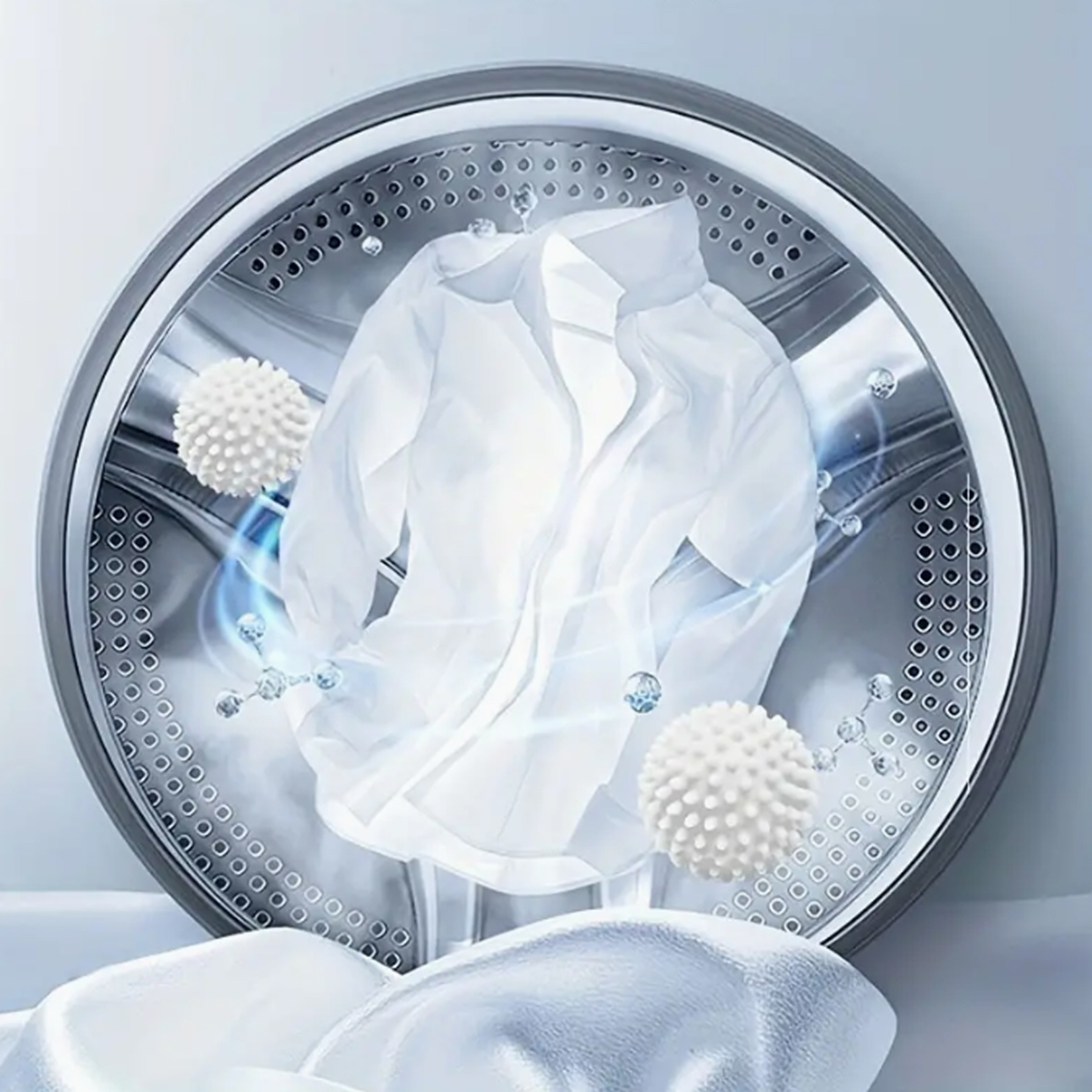 Laundry Ball For Washing Machine Hair Removal Tool To Remove Dirt  Prevent Entanglement 3