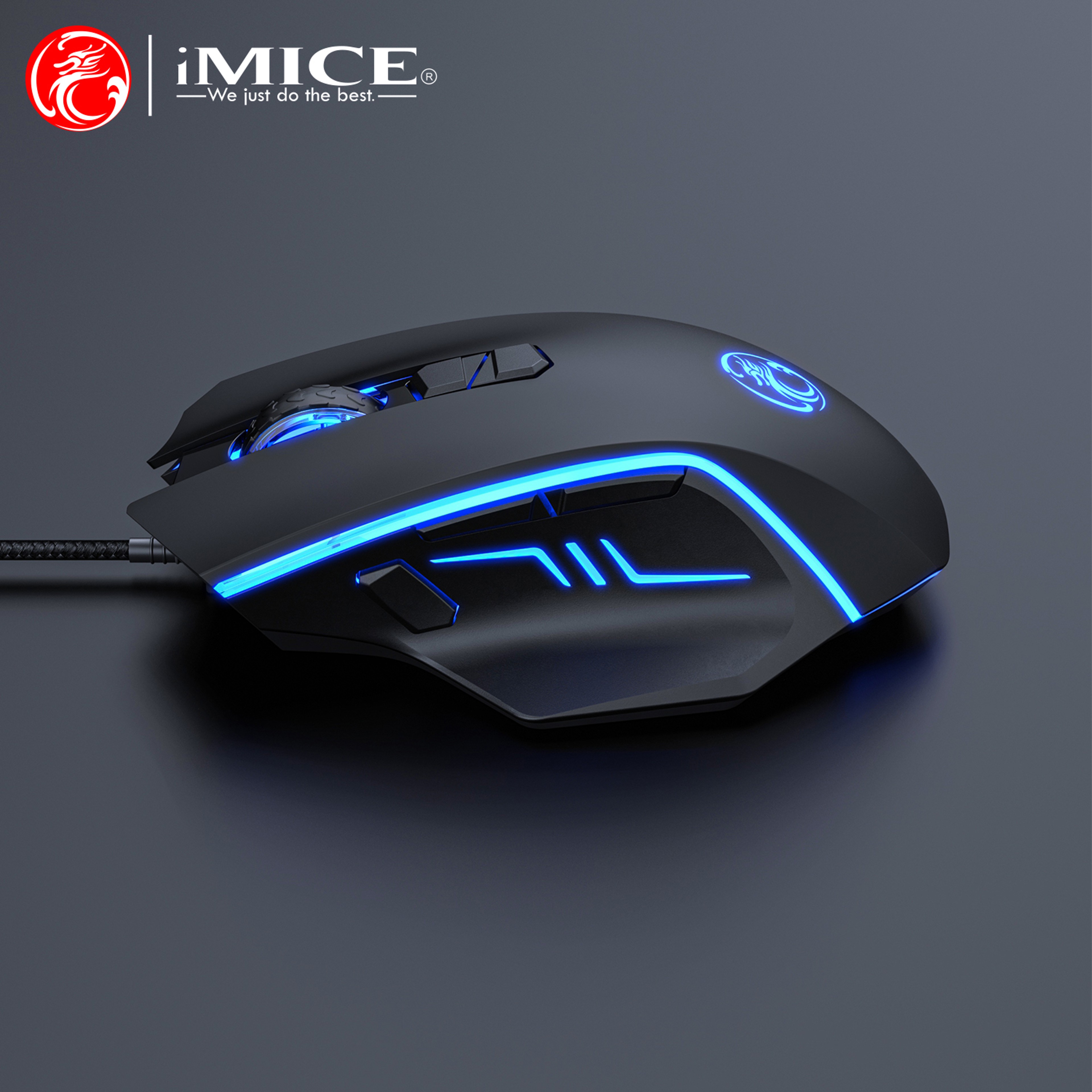 High Precision USB Gaming Mouse Backlit Wired Optical Mice, DPI Adjustable, 8 Button Mouse for Office and Laptop Use – view 3