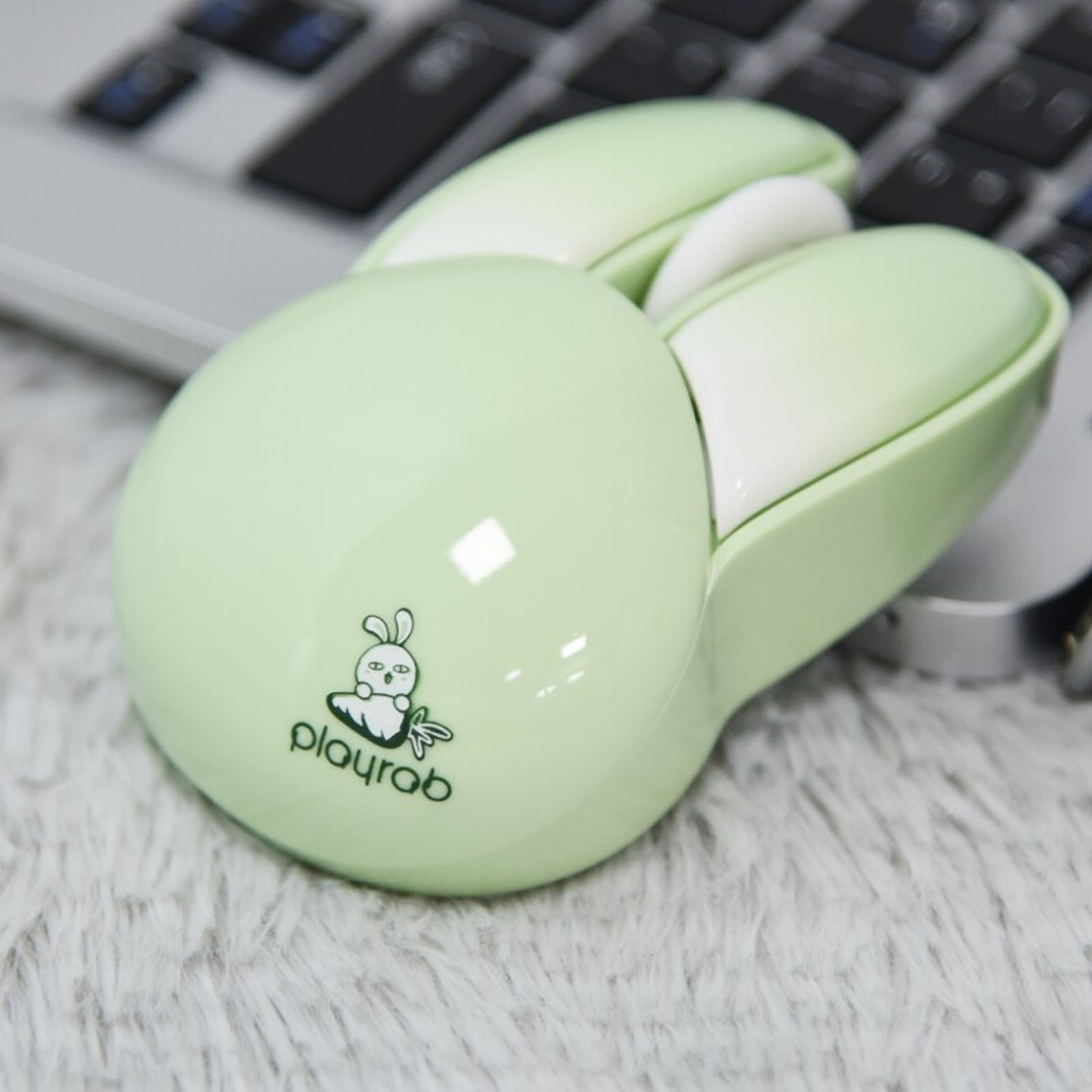 MOFII Wireless Silent Mouse with Cute Rabbit Design, 2.4 GHz USB Receiver Optical Mouse for Notebook, Laptop, PC – view 10