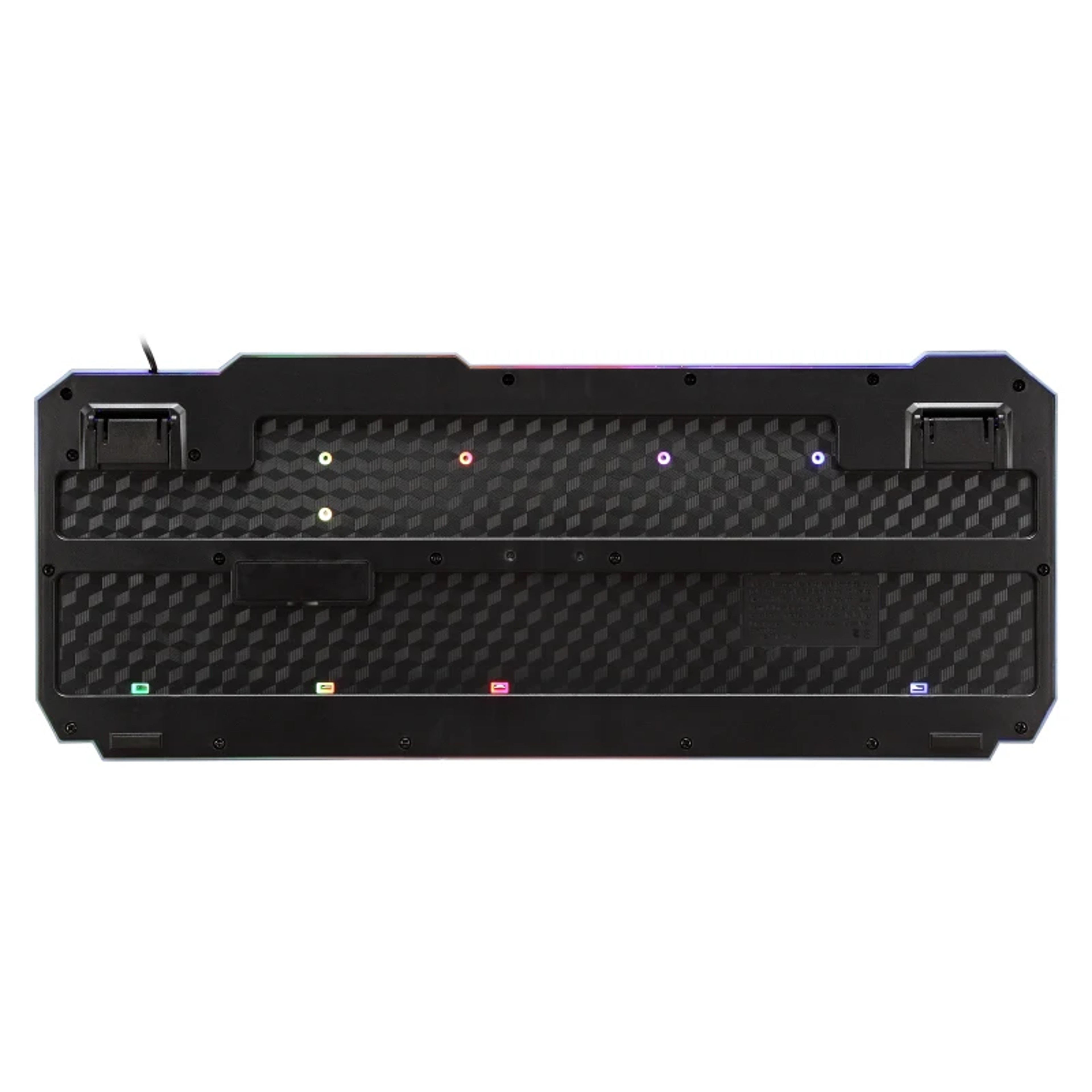 RGB Backlit Shipadoo 104-Key Mechanical Wired Gaming Keyboard and Mouse Set, Waterproof Black Crackle Finish – view 5