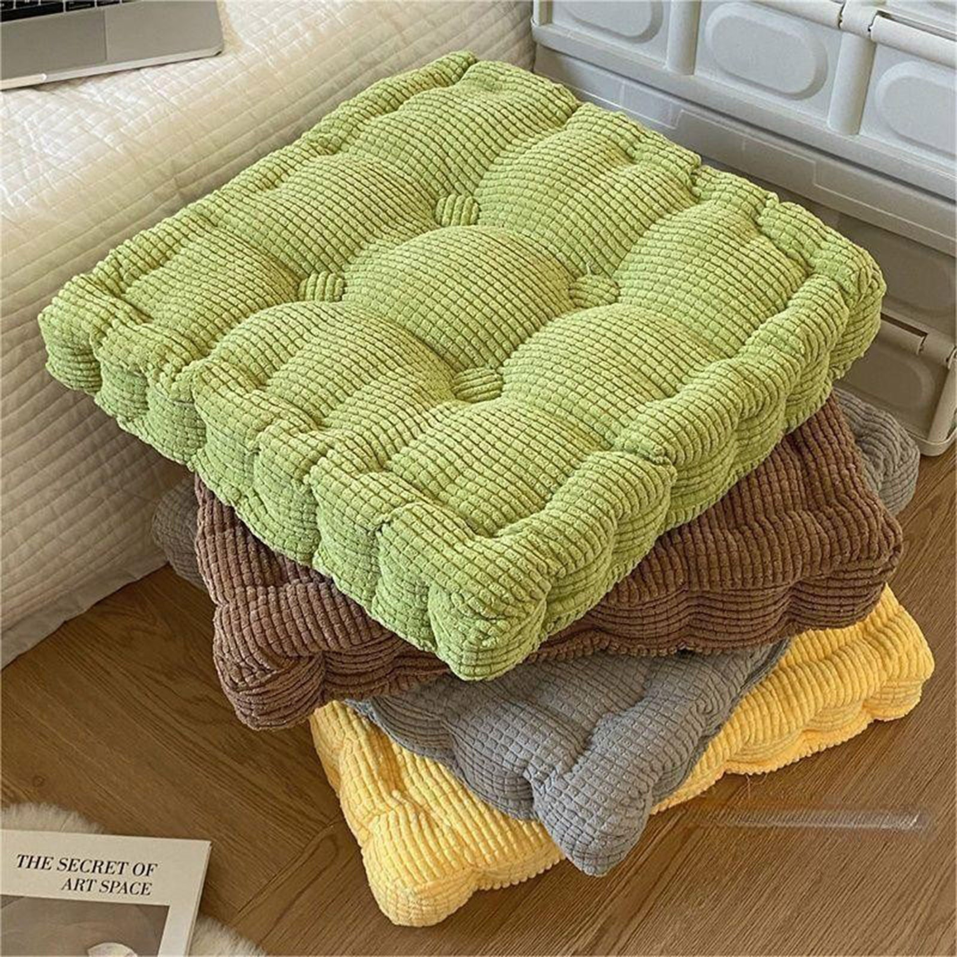 Thicken Corncob Tatami Seat Cushion Soft Office Chair & Floor Pillow for Home, Office & Outdoor – view 1