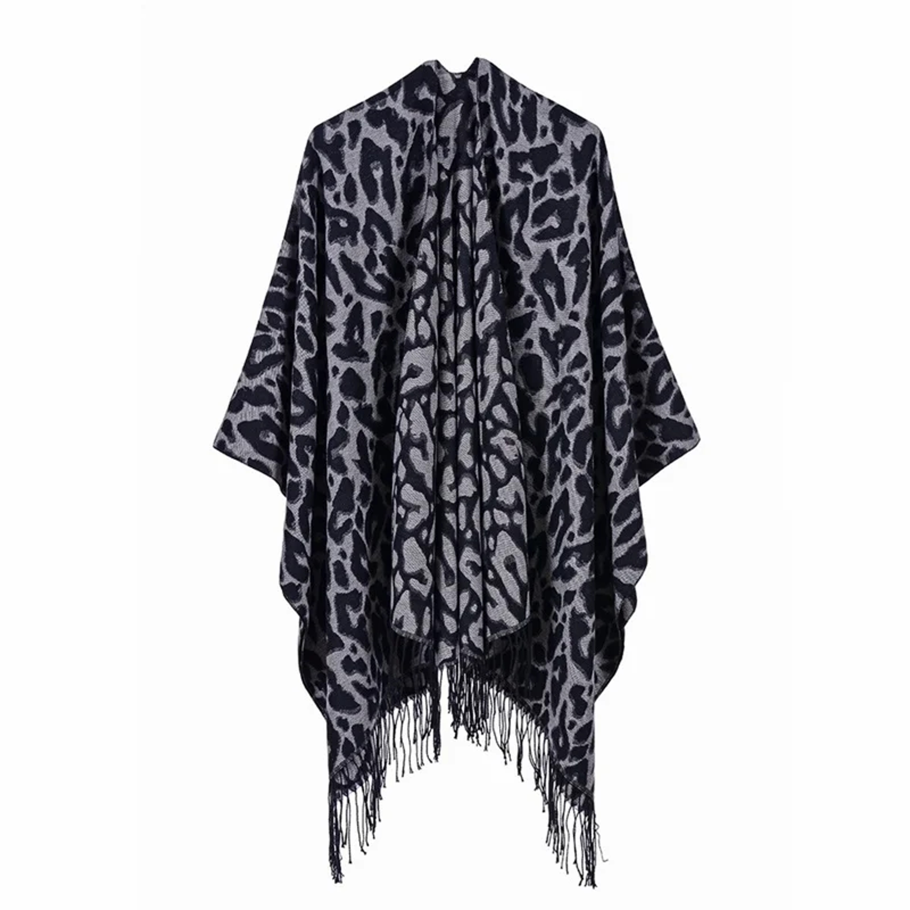 Winter Fashion Poncho Women, Imitation Cashmere Capes, Warm Shawls Wraps – view 8