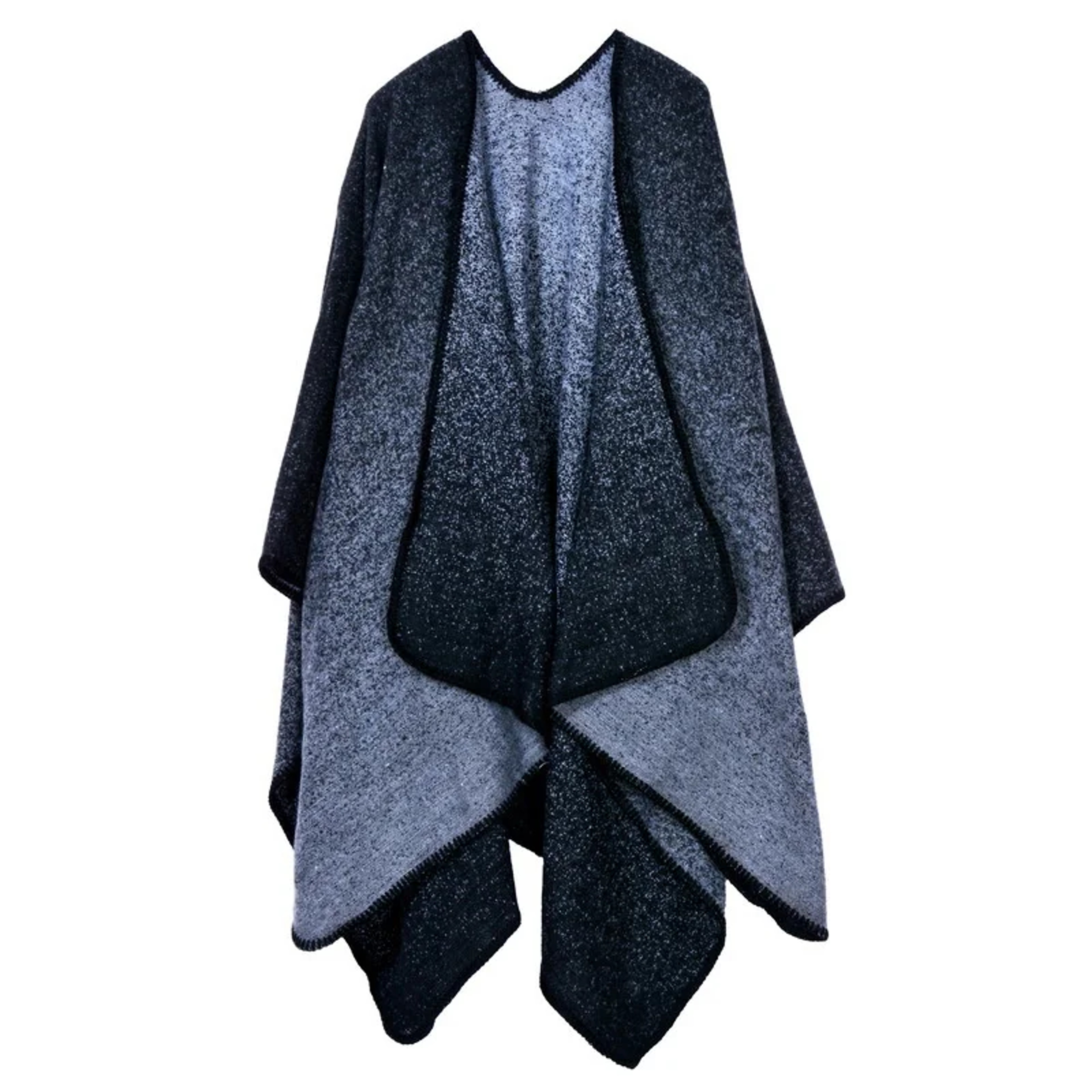 Winter Fashion Poncho Women, Imitation Cashmere Capes, Warm Shawls Wraps – view 43