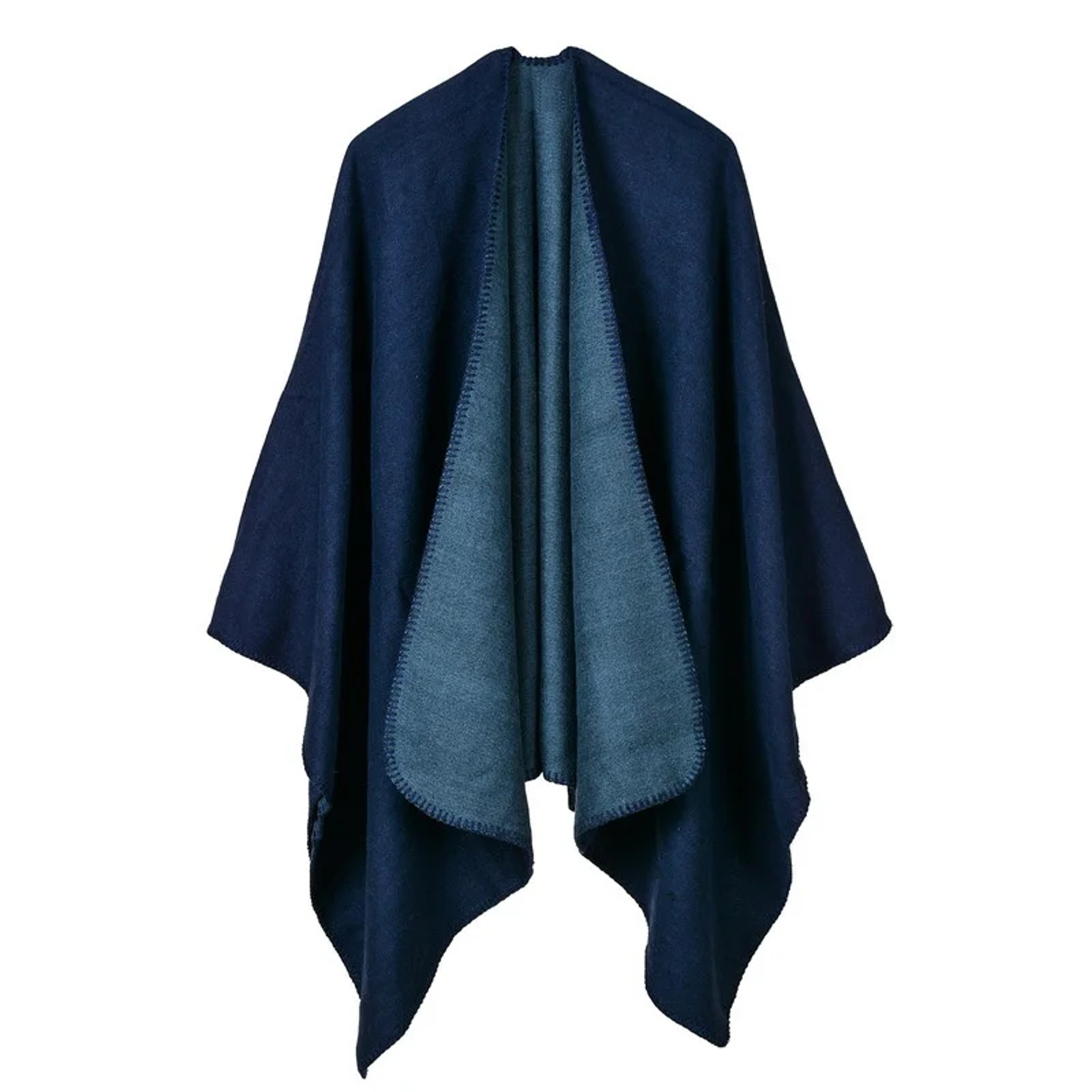Winter Fashion Poncho Women, Imitation Cashmere Capes, Warm Shawls Wraps – view 45