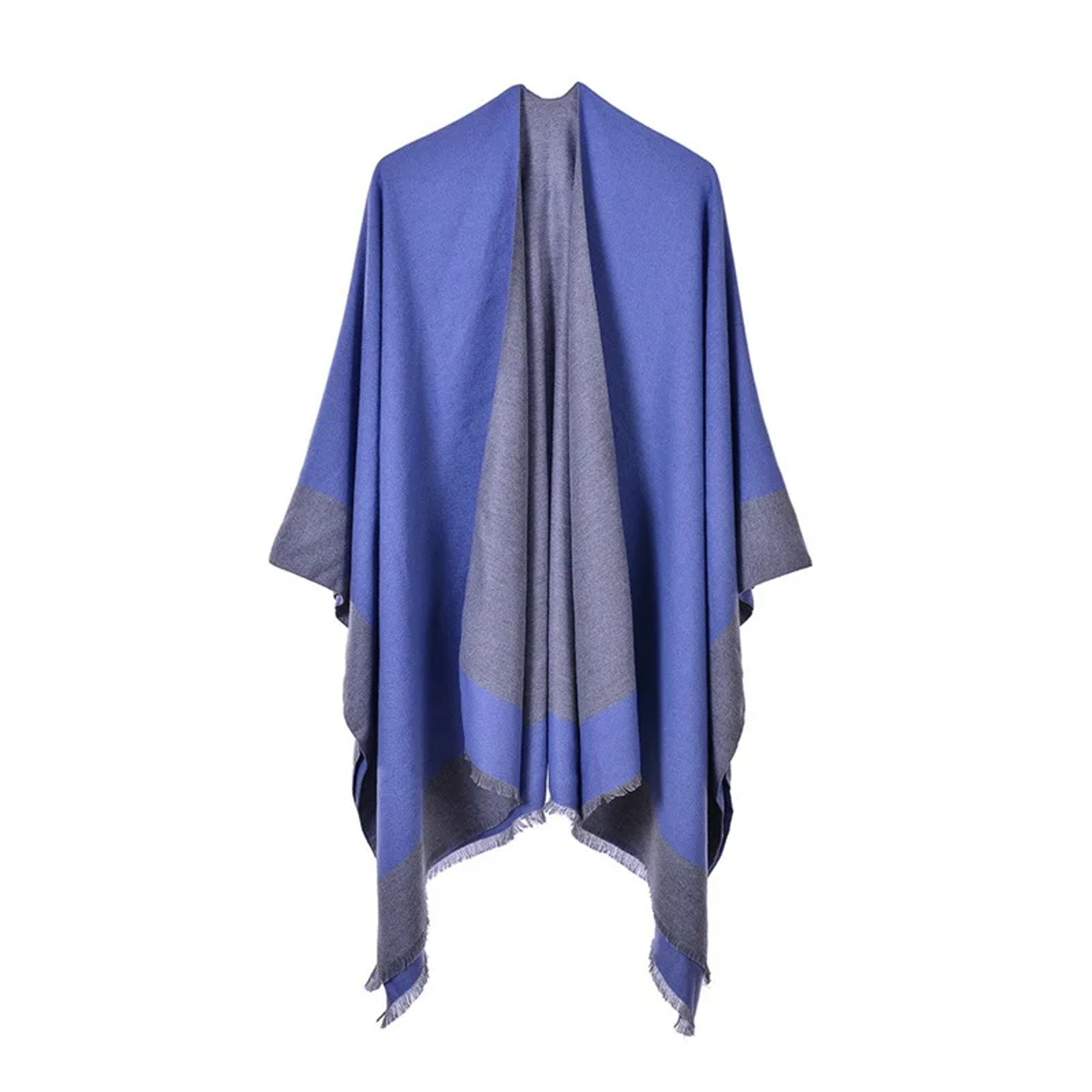 Winter Fashion Poncho Women, Imitation Cashmere Capes, Warm Shawls Wraps – view 50