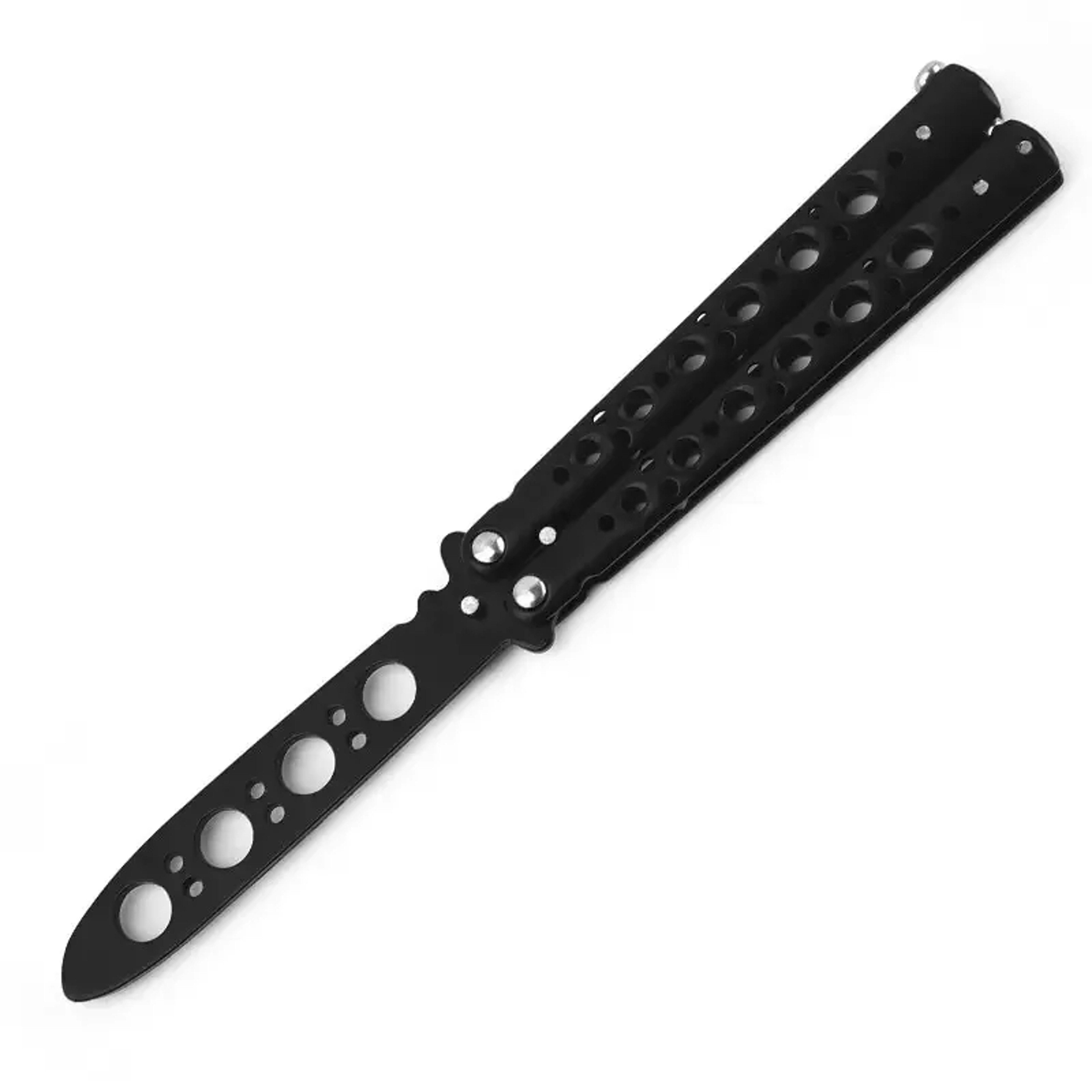 Precision Flip Butterfly Knife Trainer Stainless Steel Balisong Trainer for Skill Practice – view 5