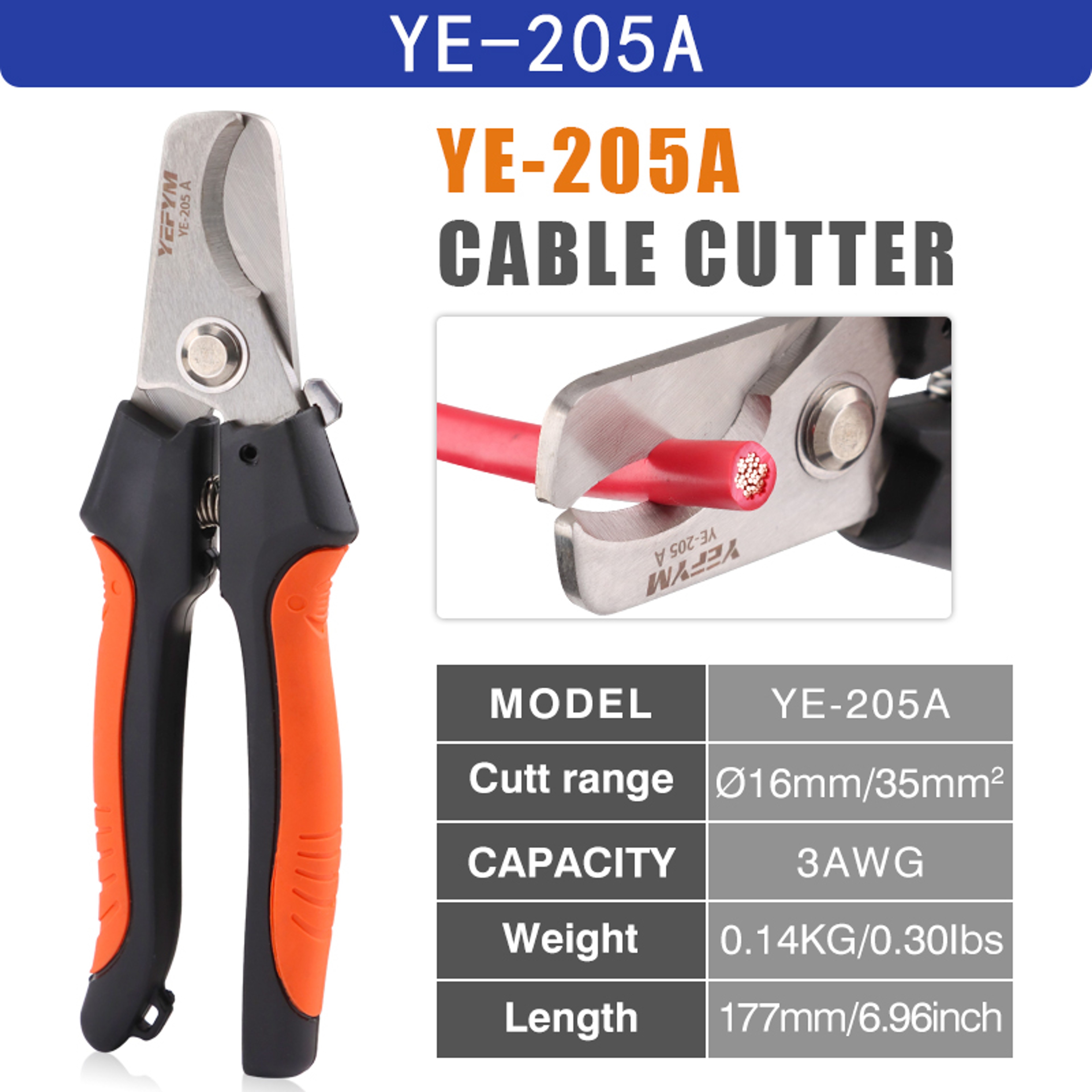 Cable Cutter  Wire Stripper Pliers Precision Electrical Cutting Tool 2