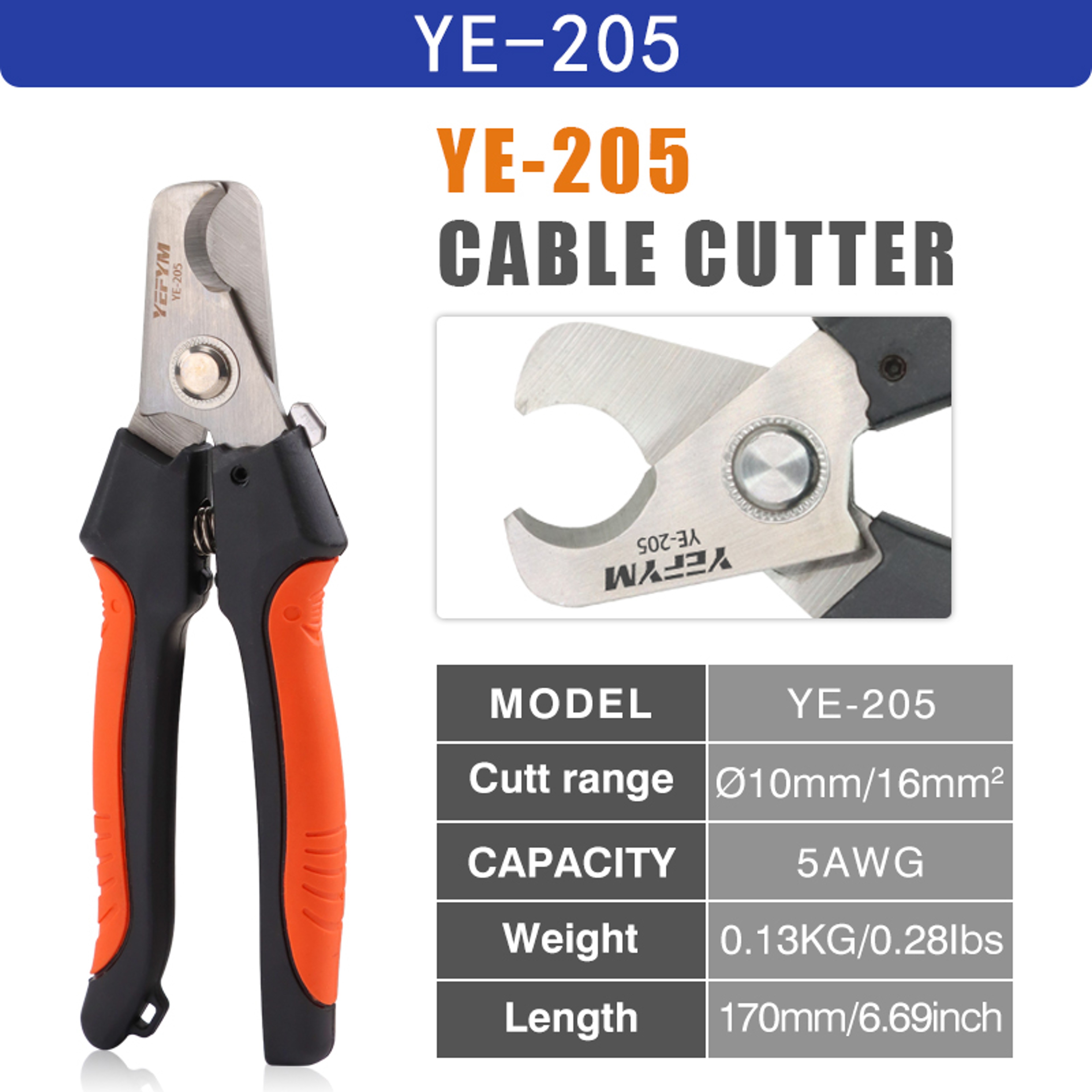Cable Cutter  Wire Stripper Pliers Precision Electrical Cutting Tool 1