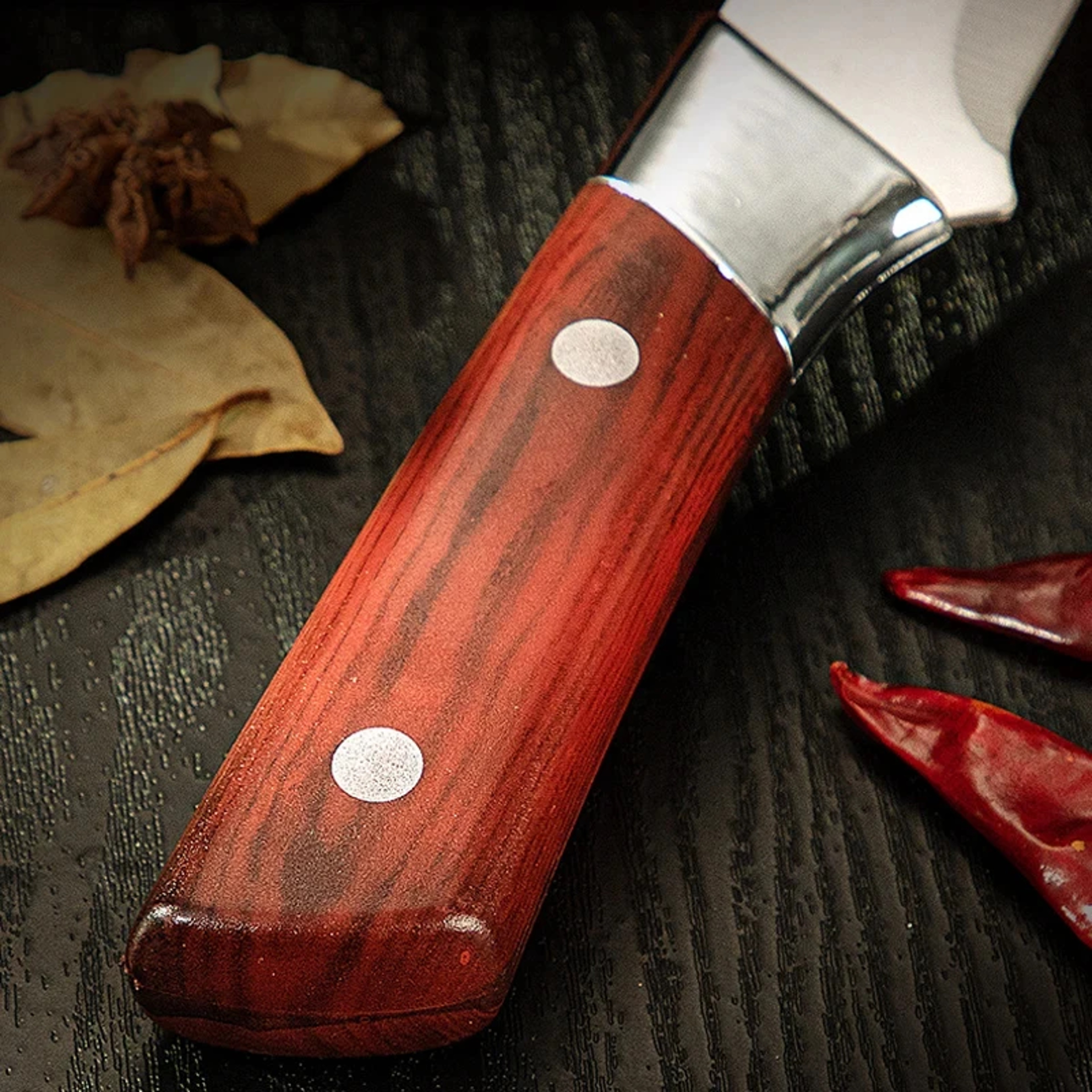 Premium Stainless Steel Kitchen Boning  Paring Knife With Protective Cover Multi Use Meat  Fruit Cu 4