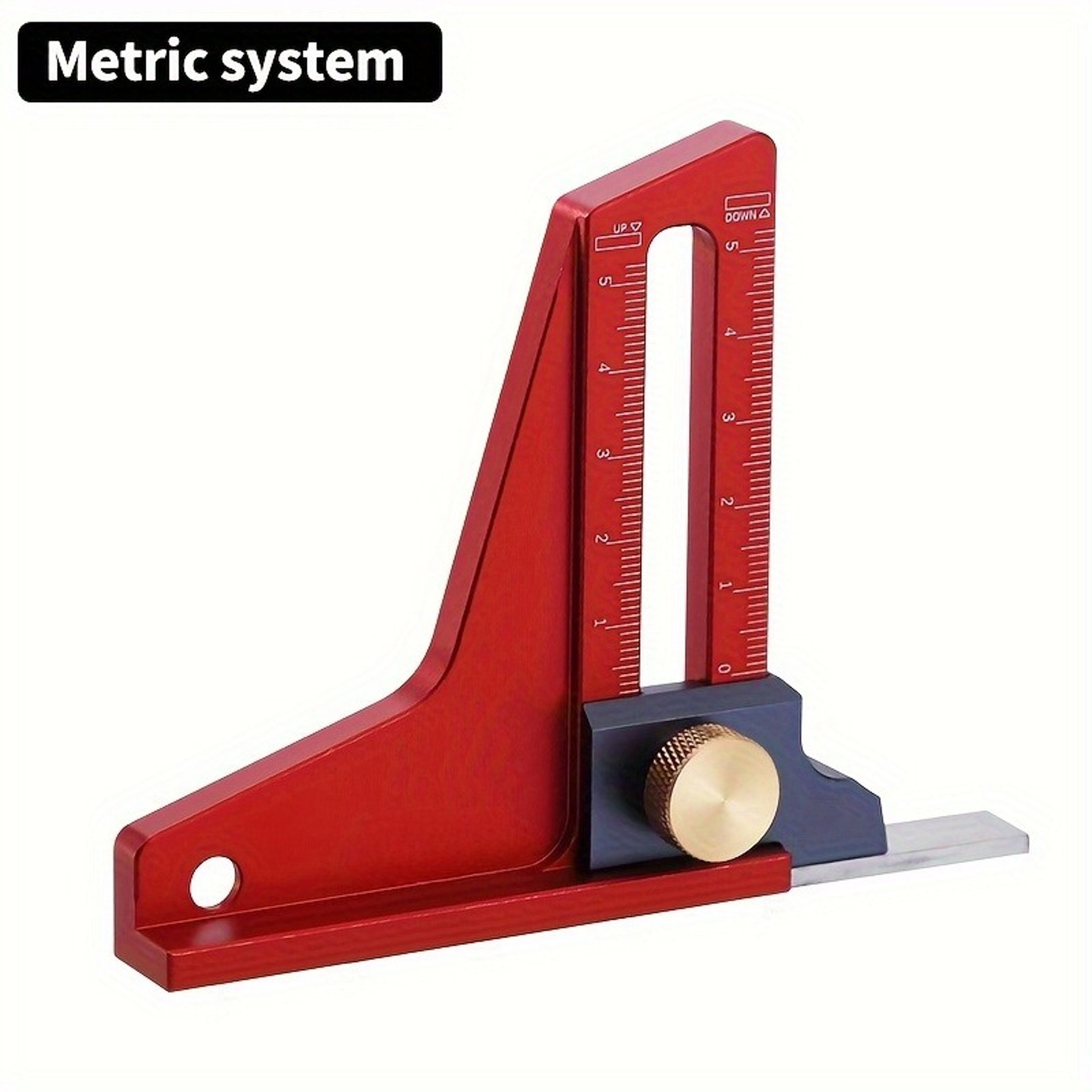 Precision Woodworking Height Gauge  Depth Measuring Tool For Table Saw And Router Setup 1