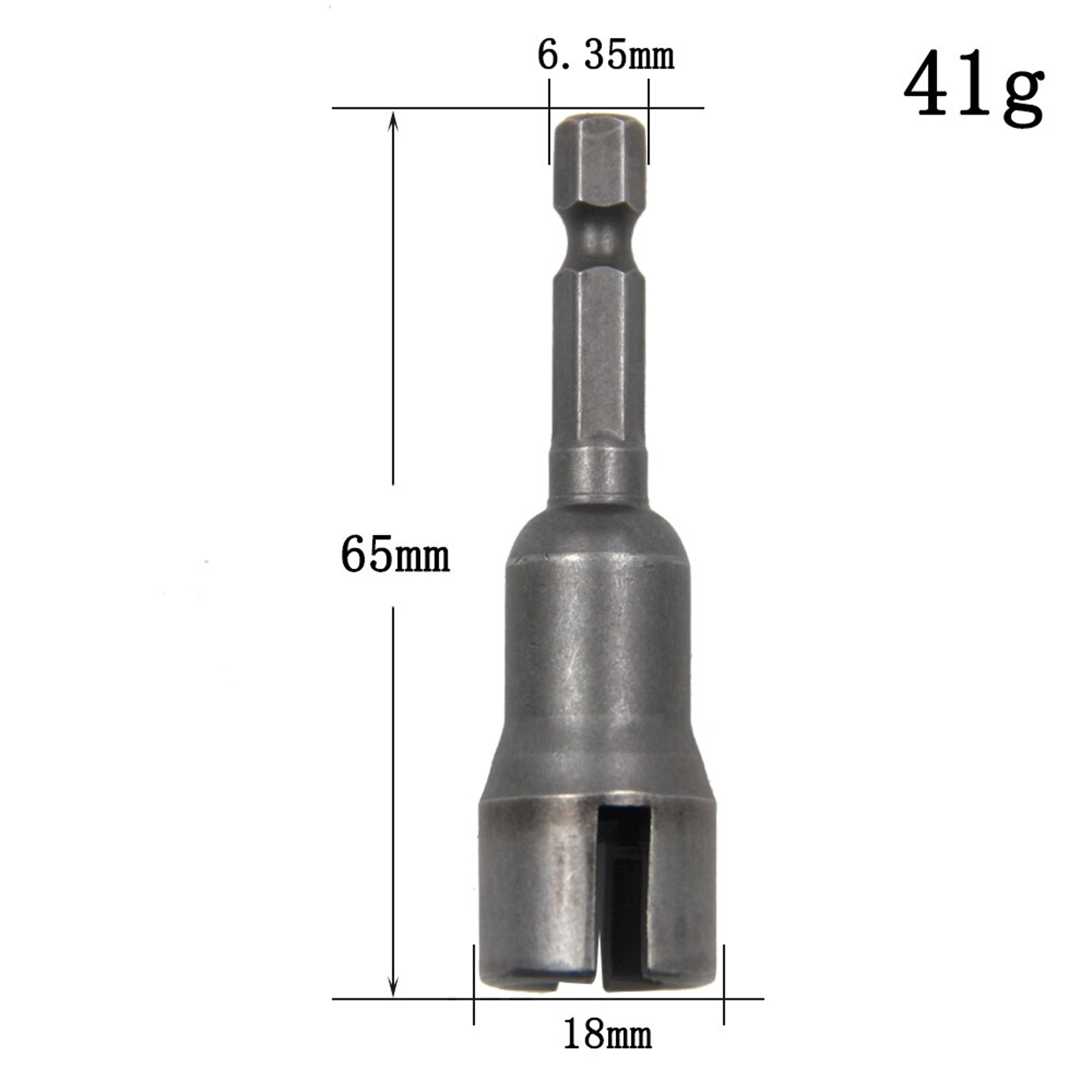 Natural Slotted Butterfly Hole Socket Wrench 65mm Hexagonal Handle Electric Screwdriver Wing Nut So 1