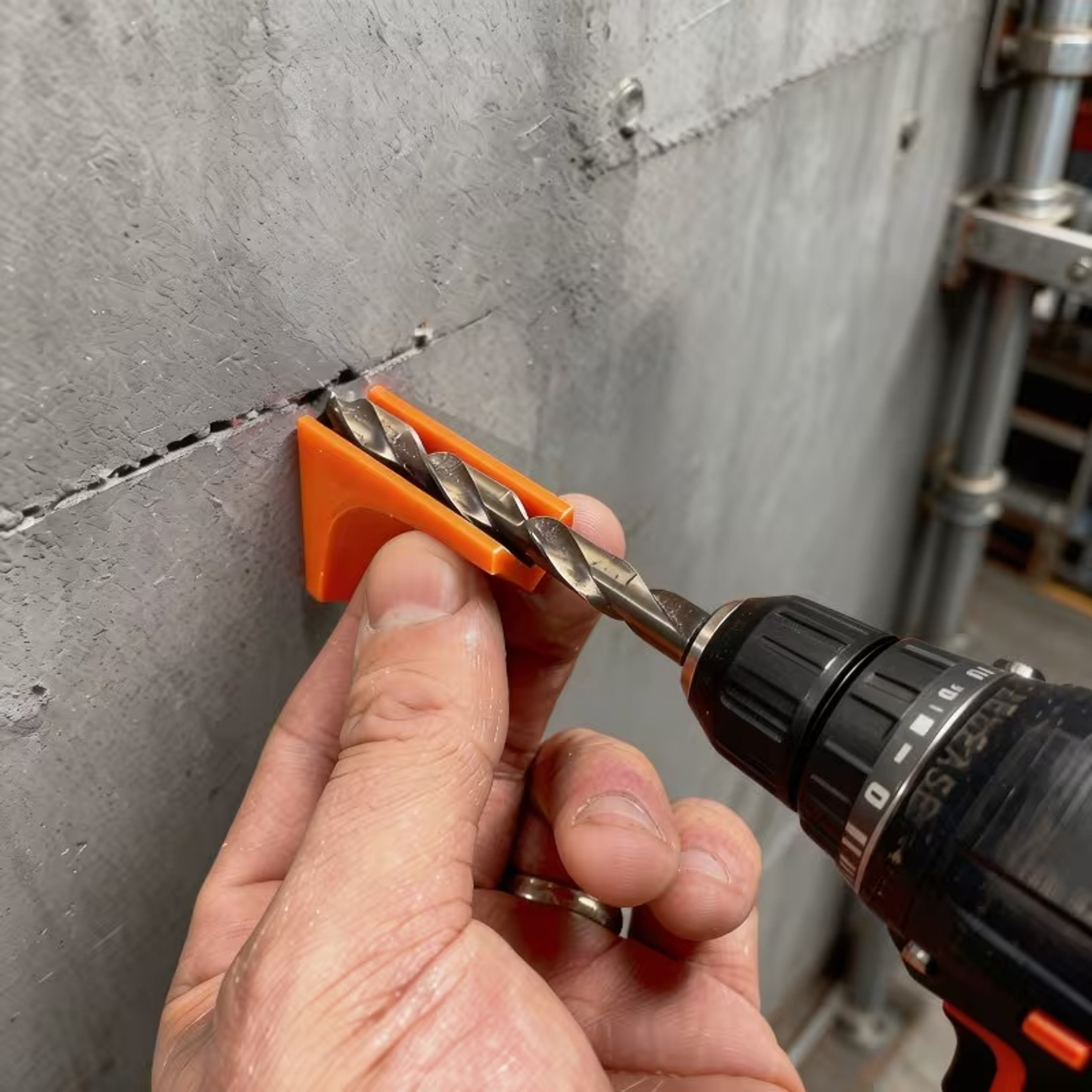 Precision V Groove Drill Guide Jig Set for Accurate Hole Positioning and Straight Drilling – view 4
