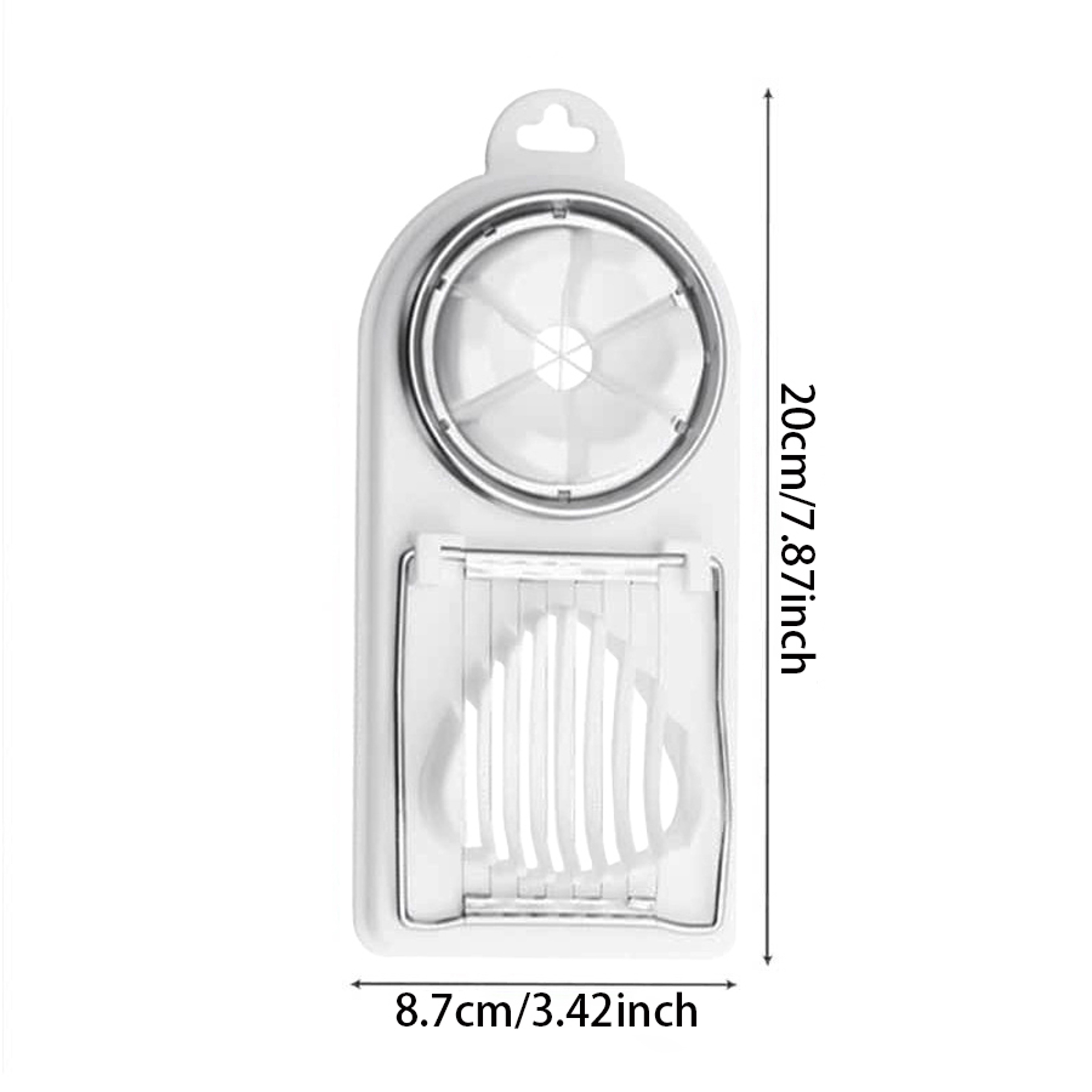 Premium Egg Slicer Kitchen Tool  Multifunctional Cutter Stainless Steel Wire With PP Base 1