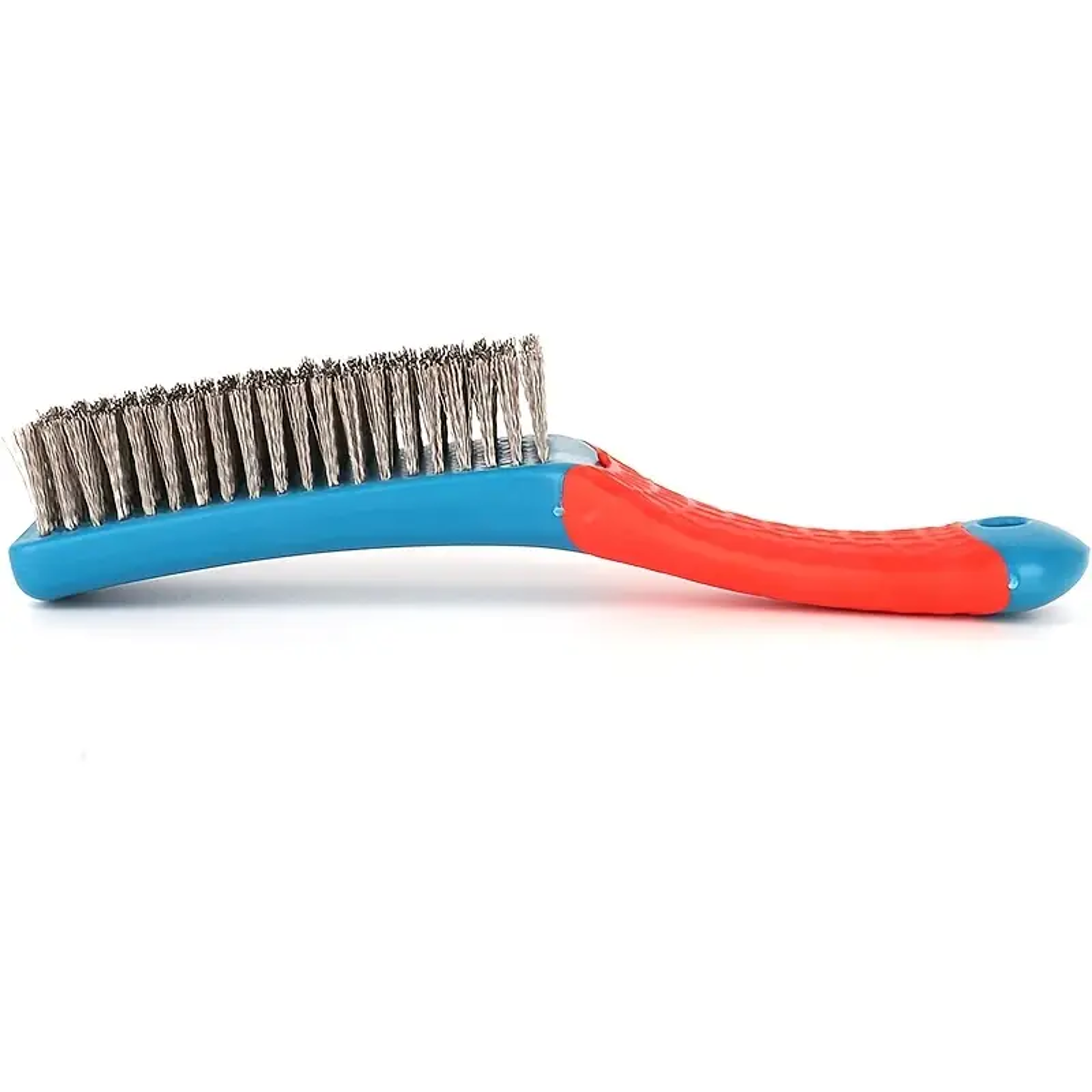Rust  Paint Removal Wire Brush With Ergonomic Plastic Handle 3