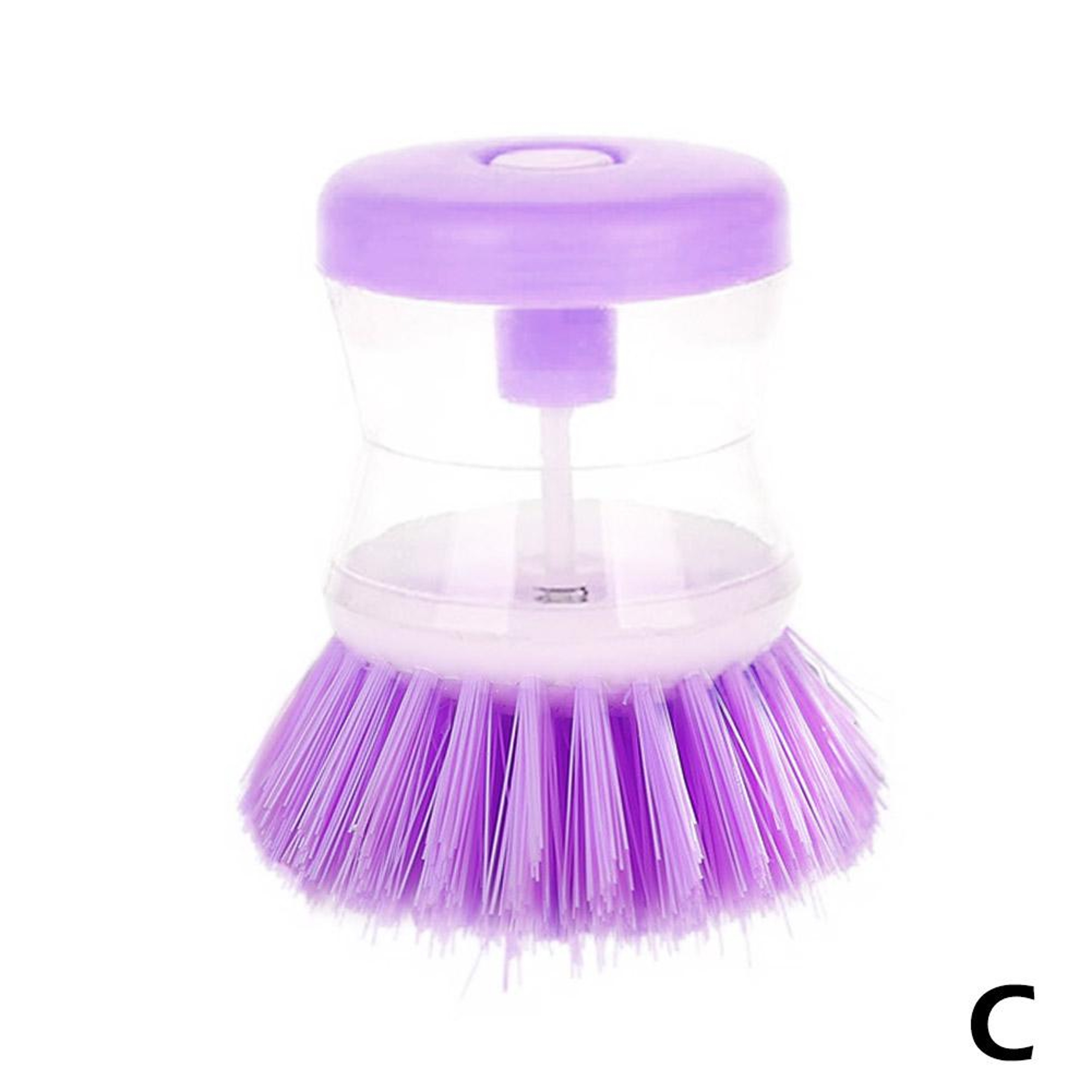 Soap Dispensing Dish Brush For Pots Pans  Everyday Kitchen Cleaning 2