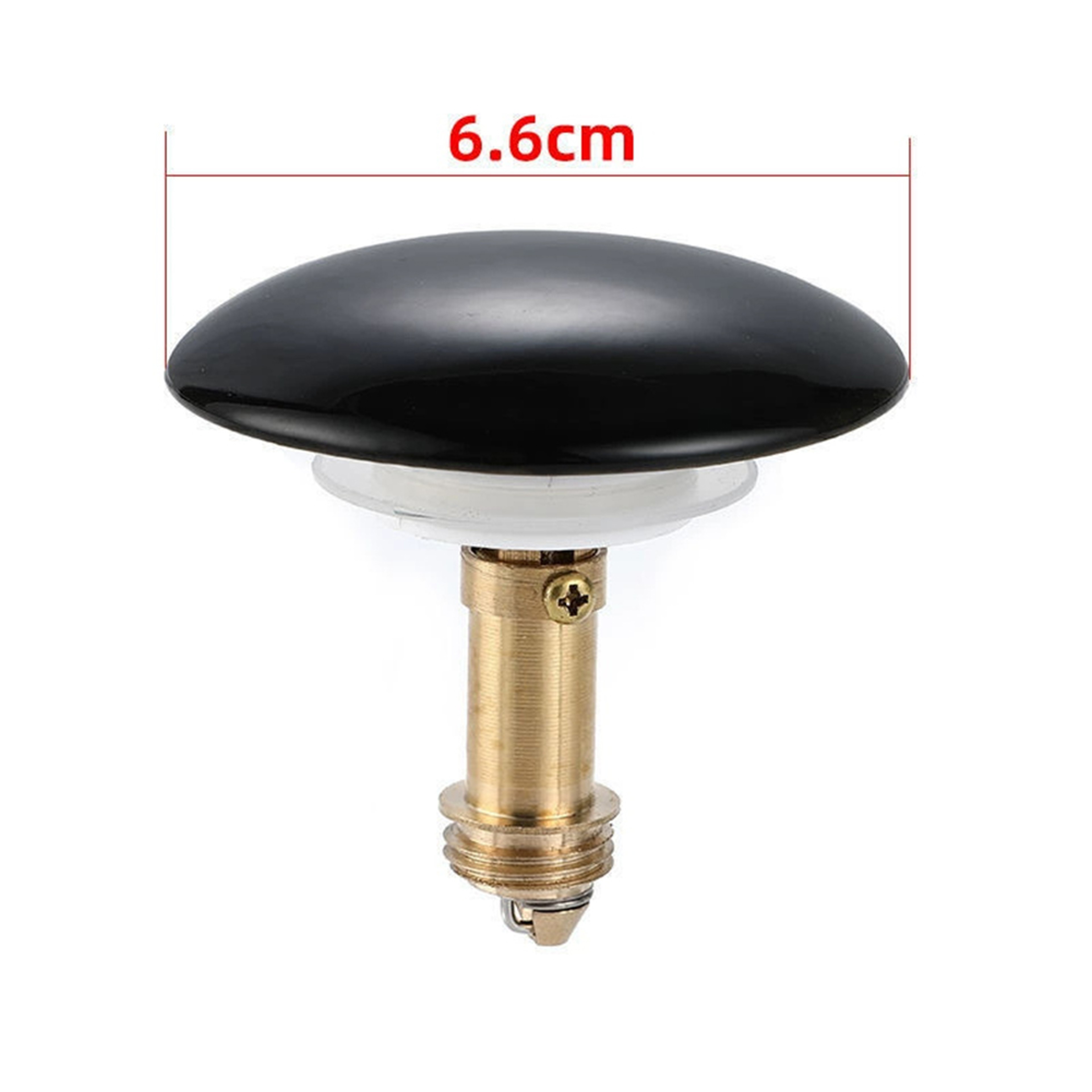 Universal Sink Drain Stopper ClickClack Pop Up Plug For Bathroom  Kitchen Basins 5