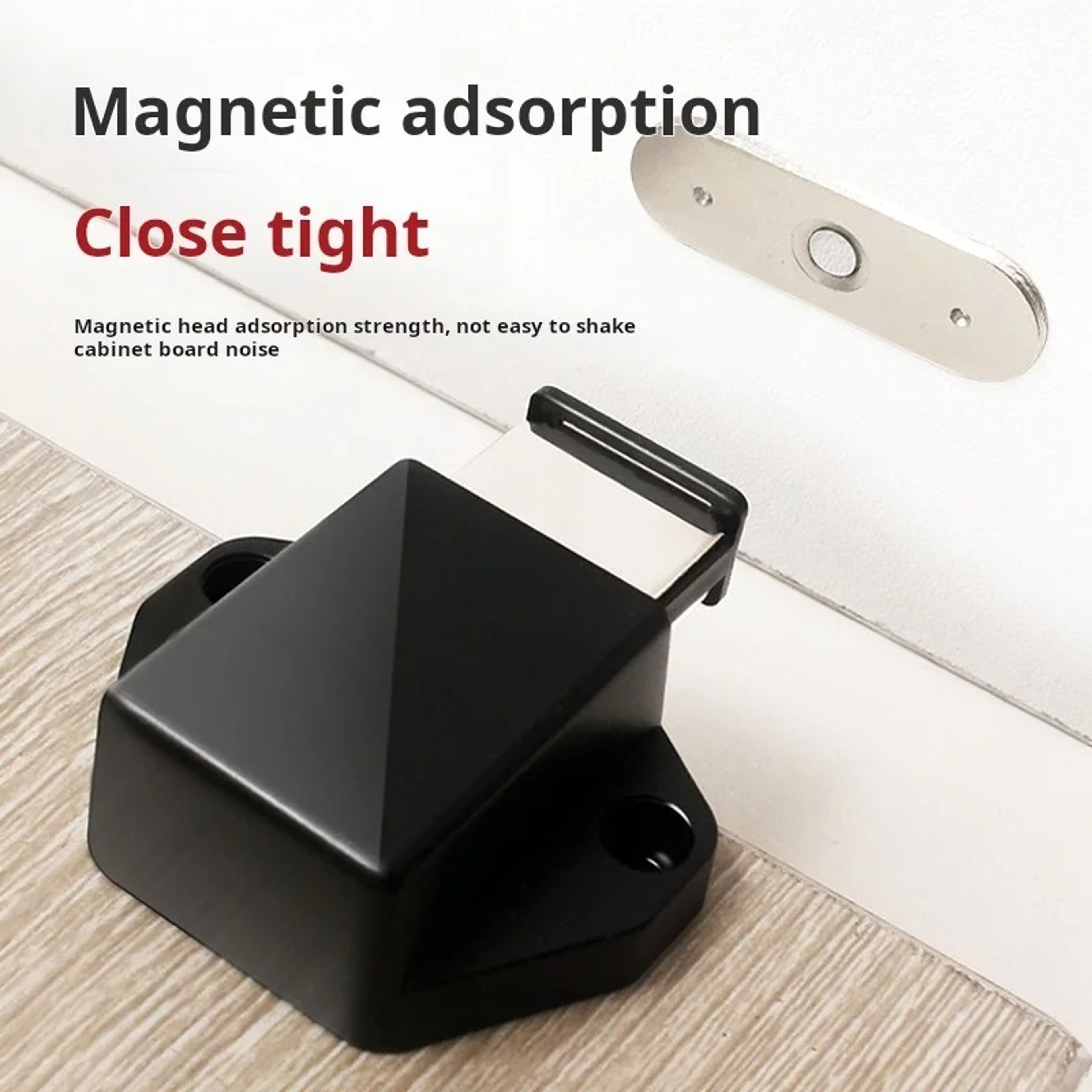 Premium Touch Open Magnetic Cabinet Latches Push To Open Cabinet Hardware 2