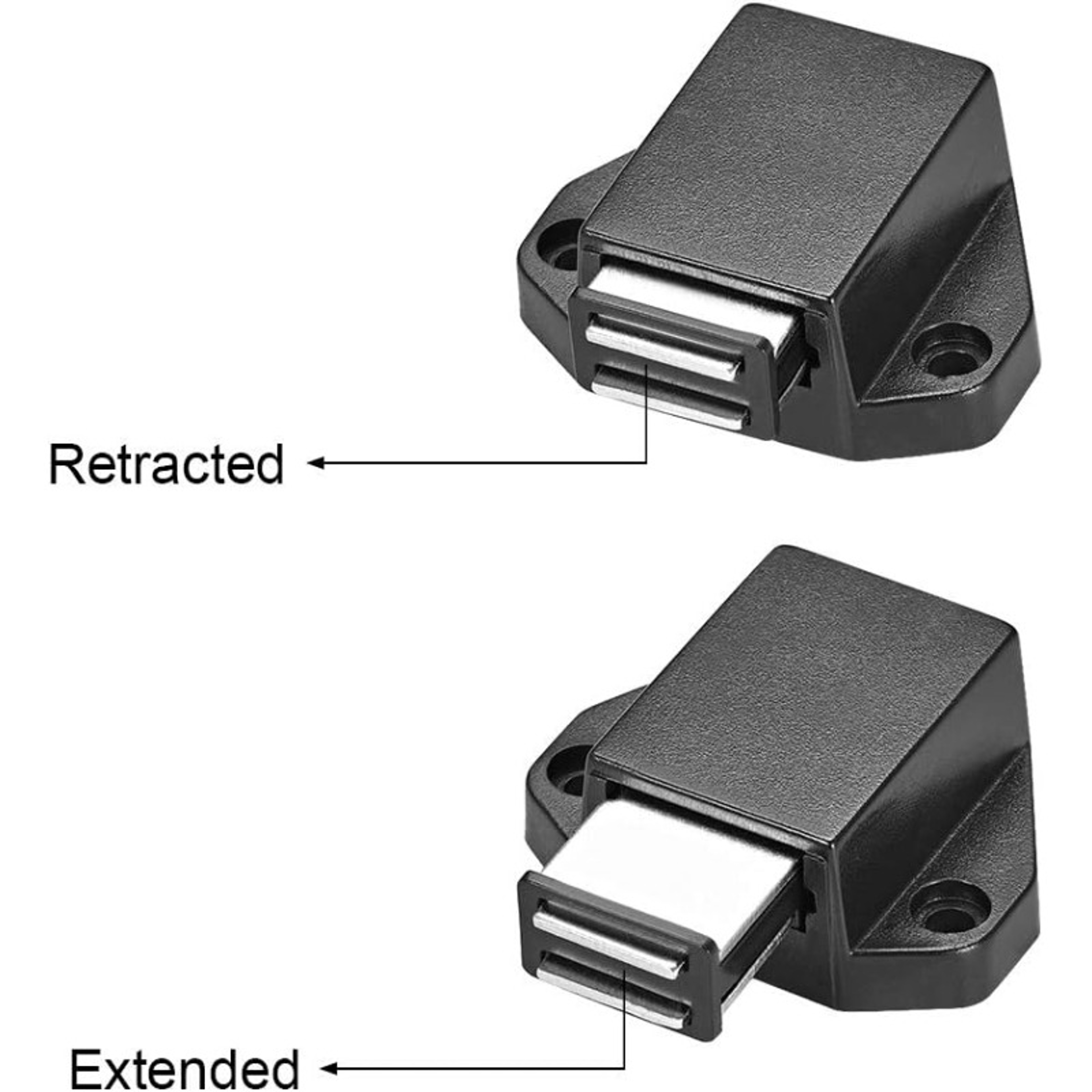 Premium Touch Open Magnetic Cabinet Latches Push To Open Cabinet Hardware 5