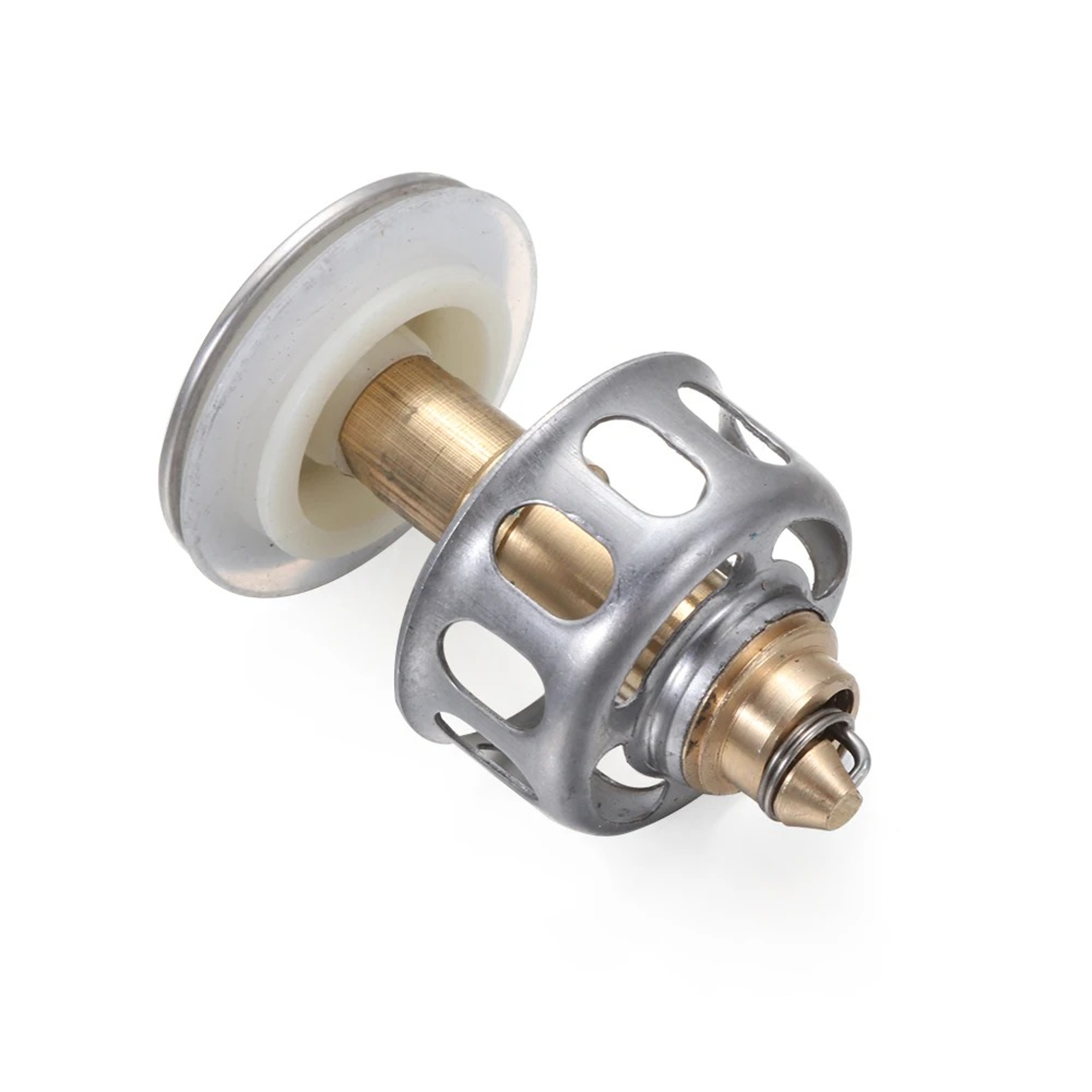 Premium Universal Bathtub Strainer Plug  Hair Catcher Drain Stopper Stainless Metal Pop Up Filter 1
