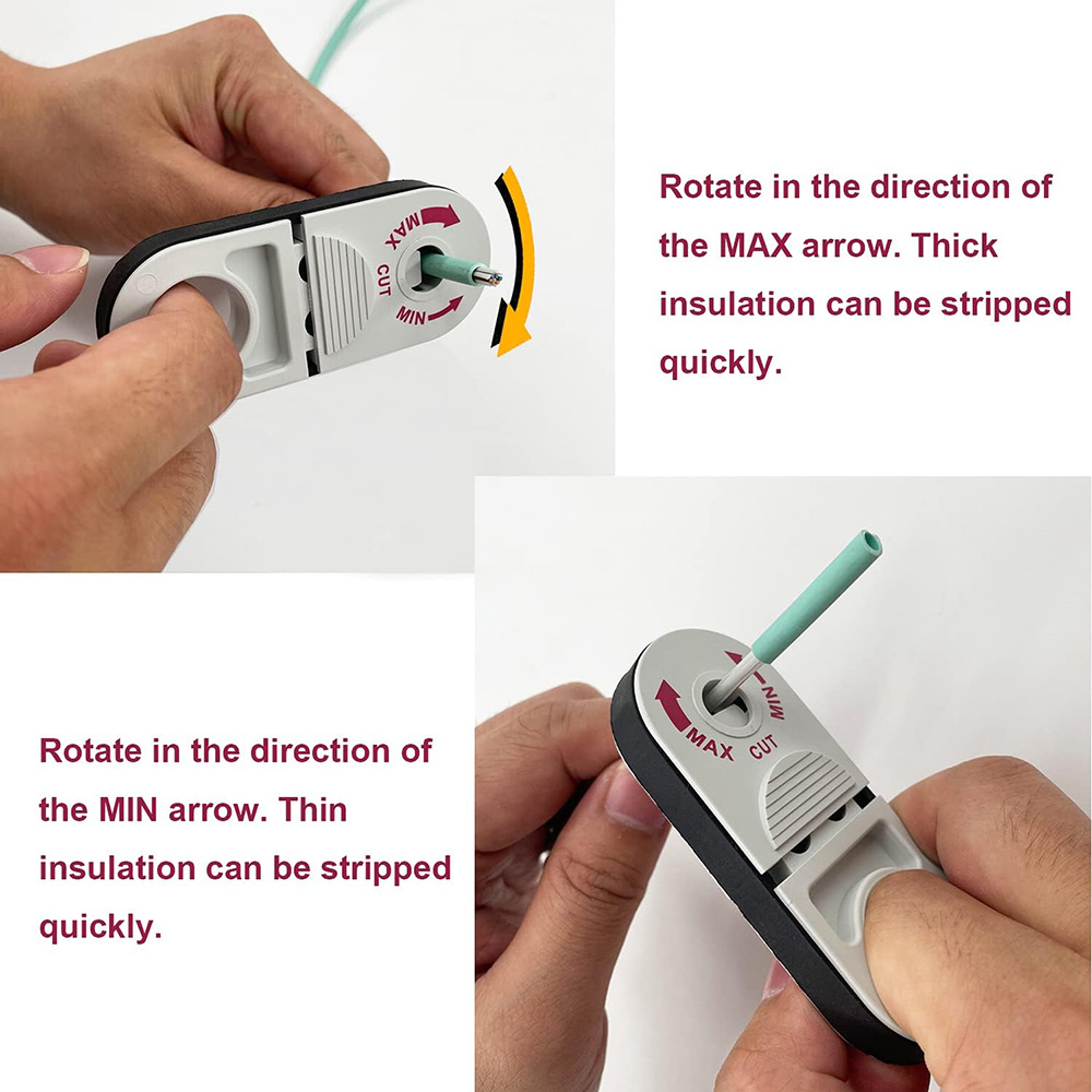 Network Cable Stripper Tool Coaxial Cables 2