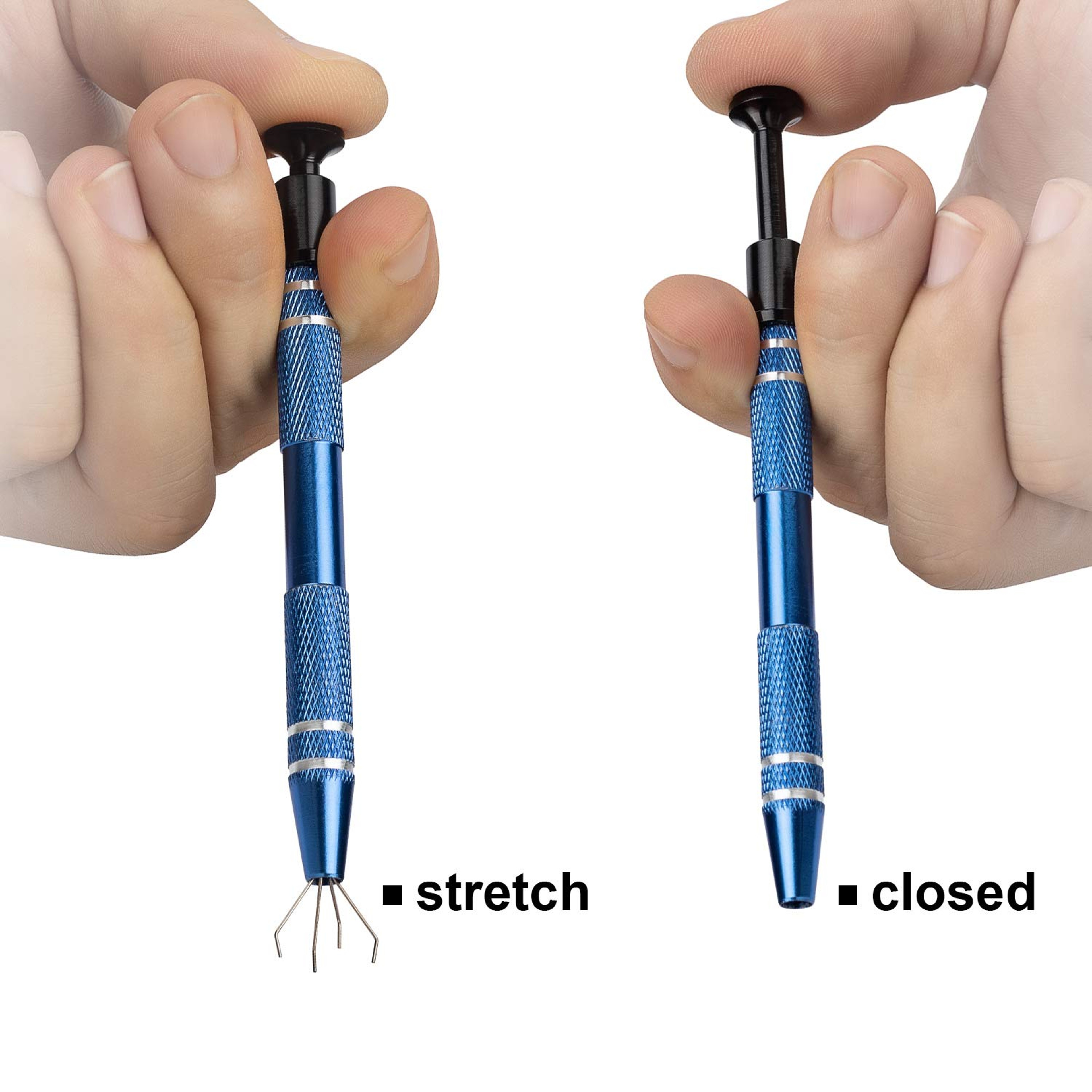 Professional IC Extractor Tweezers  Precision Electronic Component Picker Tool Claw Grabber For Sma 5