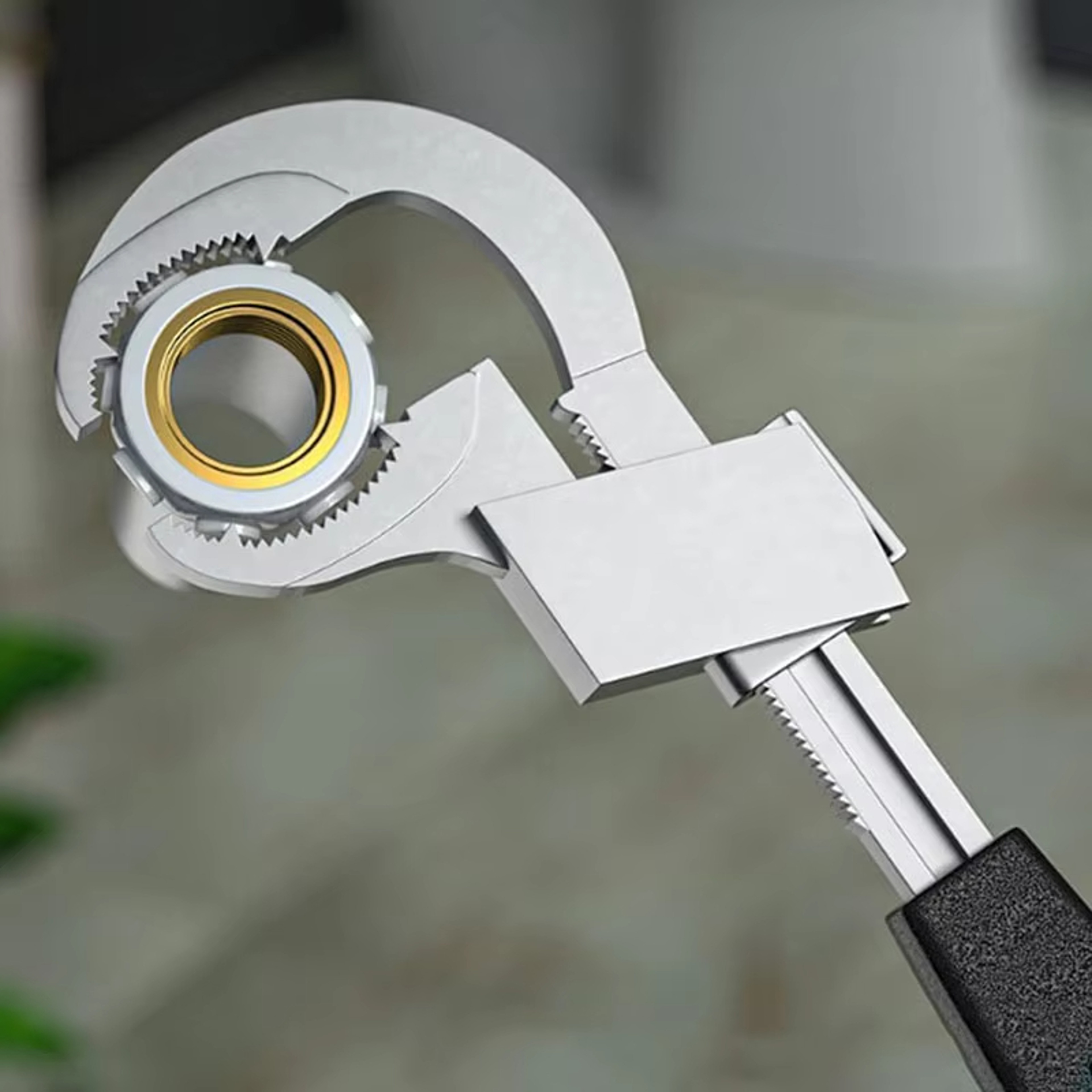 Adjustable Sink Wrench Pro Multi Tool For Faucet Installation  Plumbing Repairs 0