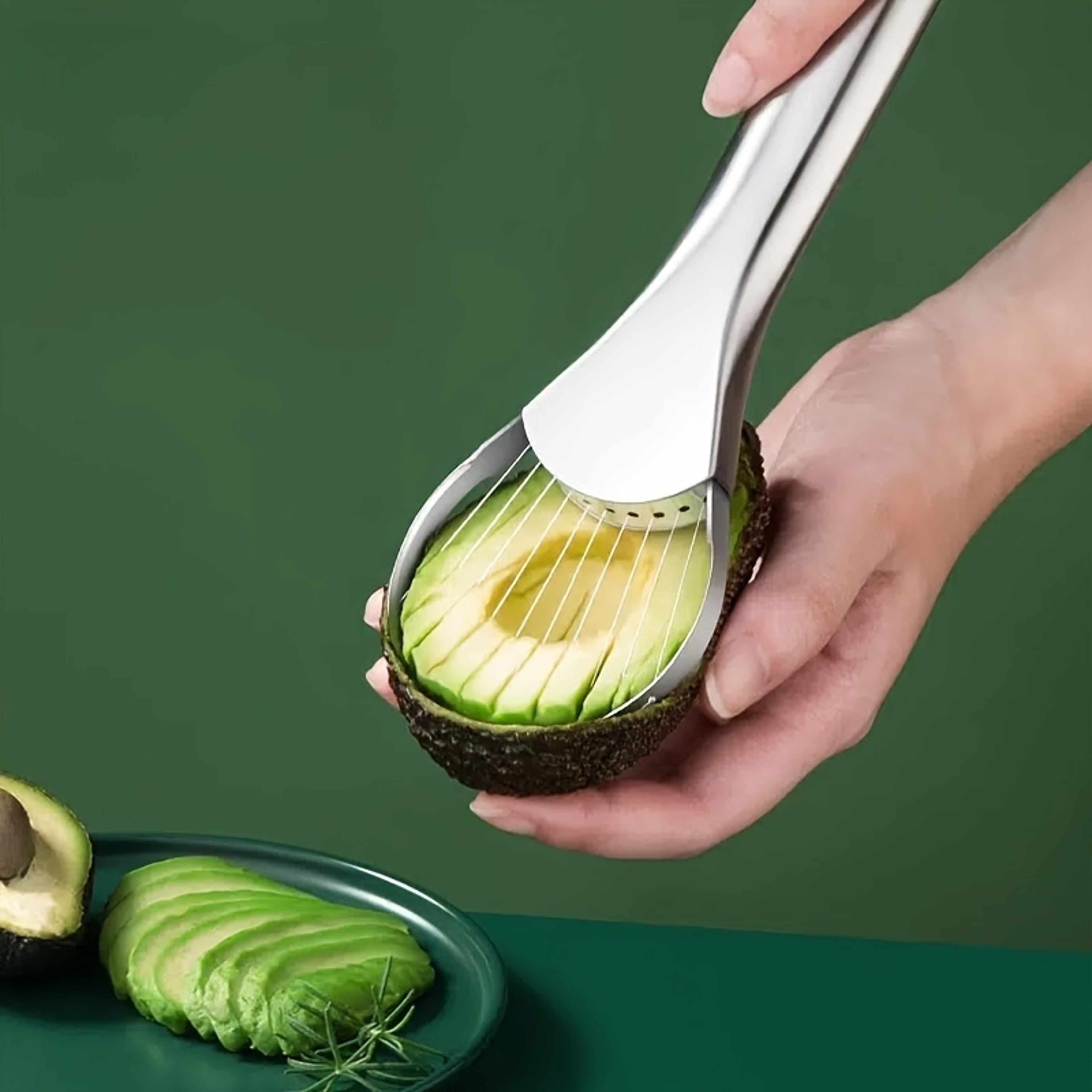 Avocado Slicer Tool with Cutter, Pitter & Slicer – view 1