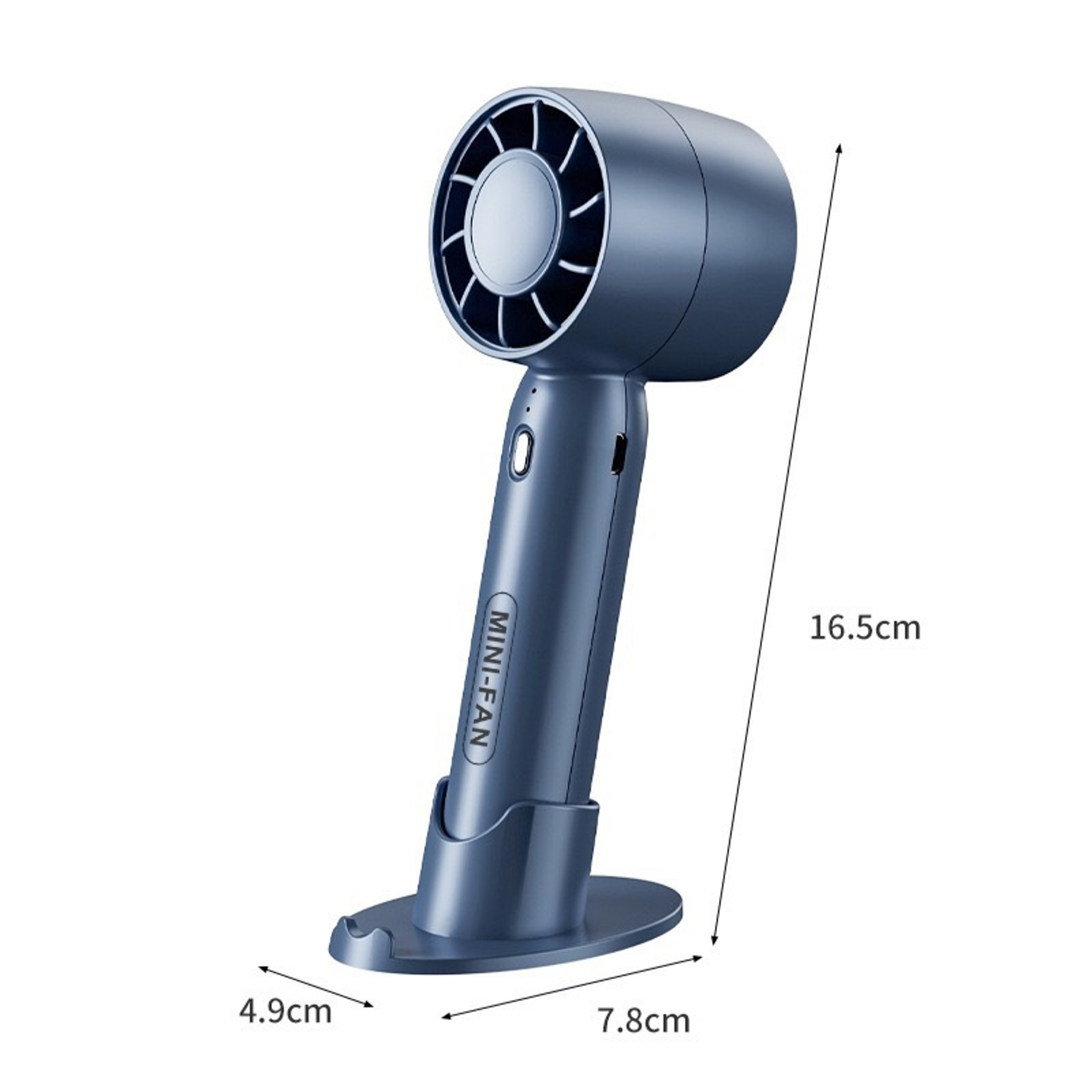 Arctic Breeze Portable Handheld Fan USB Rechargeable Mini Cooling Fan For Travel Office  Home 7