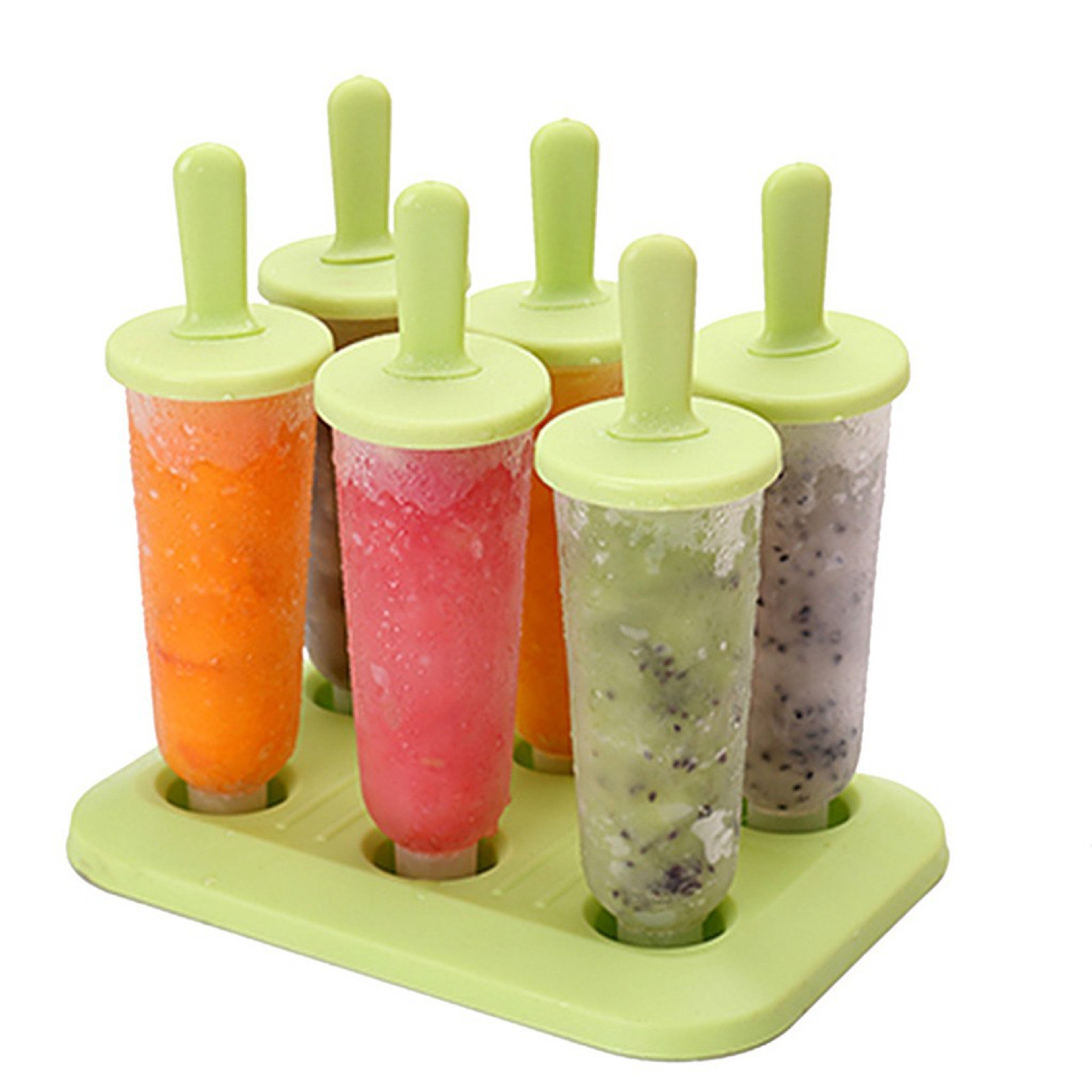 Popsicle Mold Reusable Ice Pop Maker For Homemade Frozen Treats 3