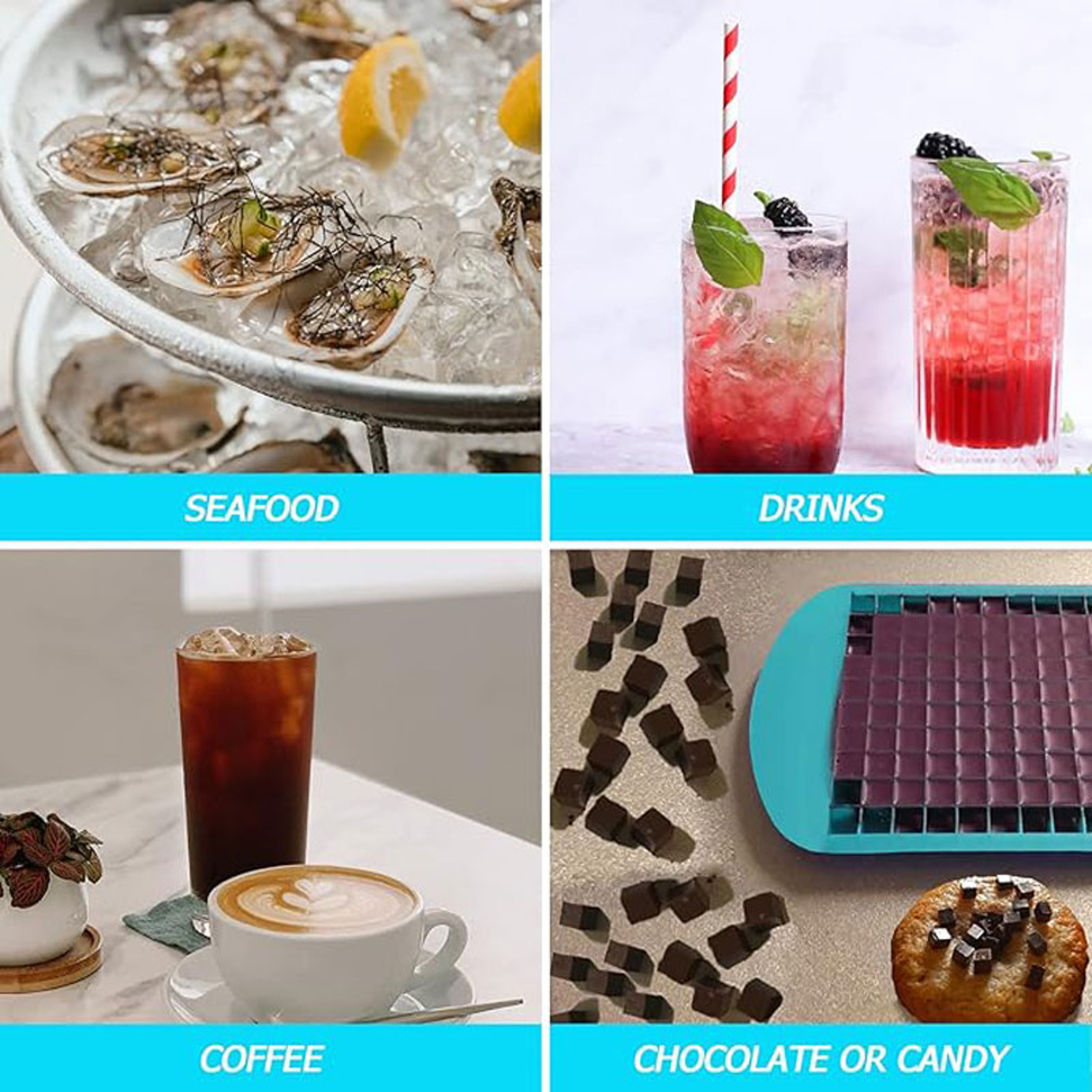Mini Silicone Ice Tray For Whiskey Cocktails  Everyday Drinks 7