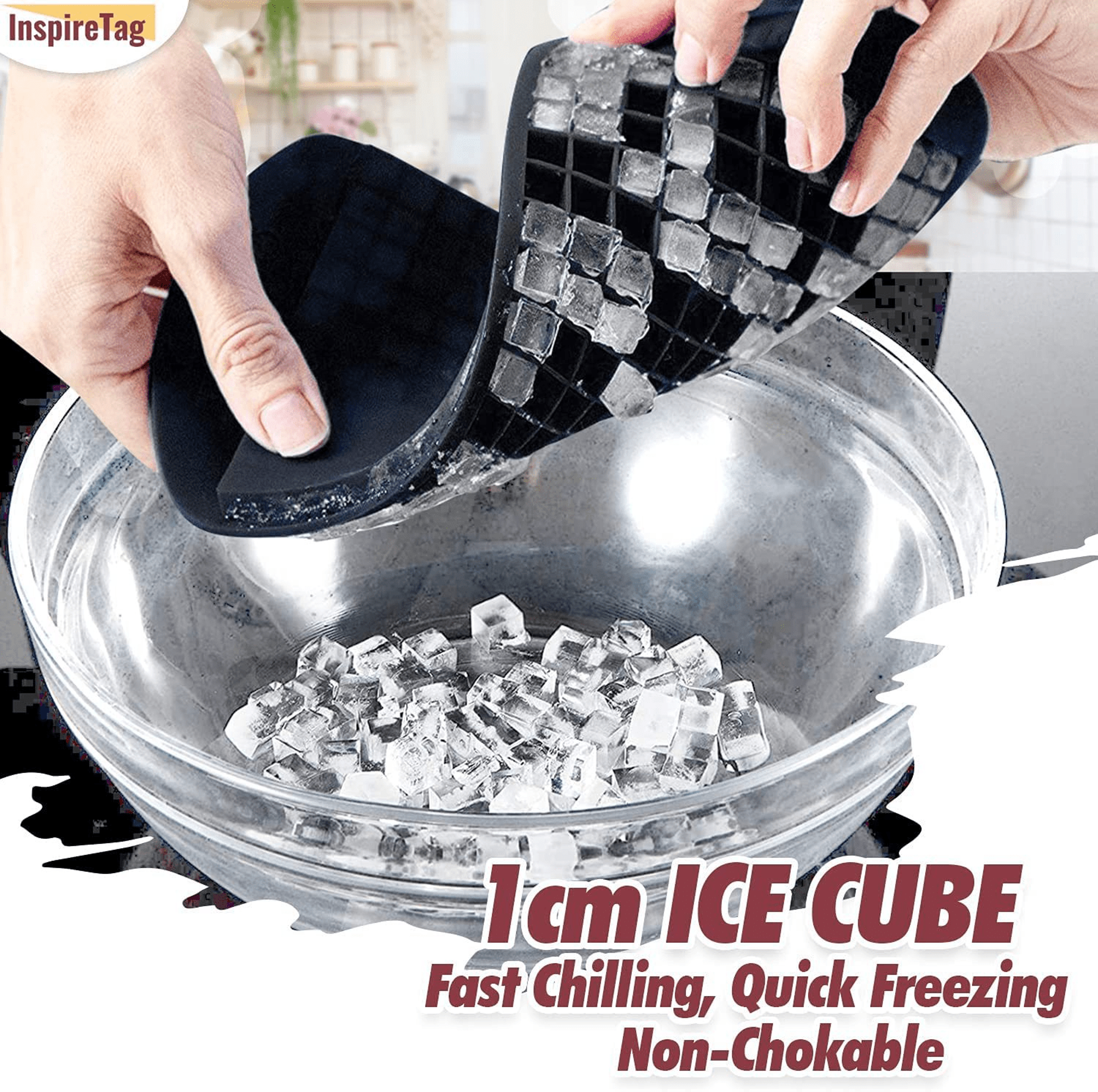 Mini Silicone Ice Tray For Whiskey Cocktails  Everyday Drinks 8