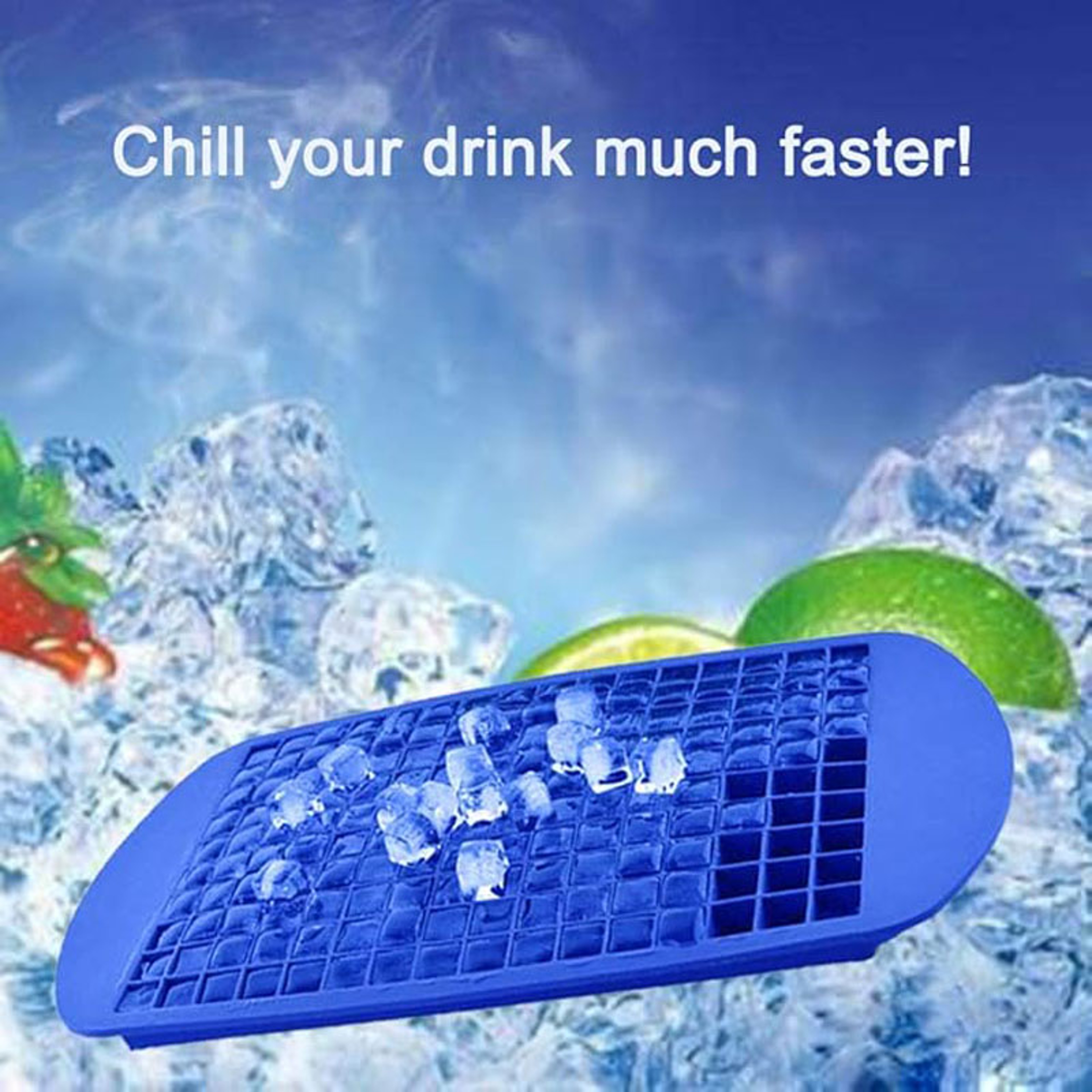 Mini Silicone Ice Tray For Whiskey Cocktails  Everyday Drinks 9