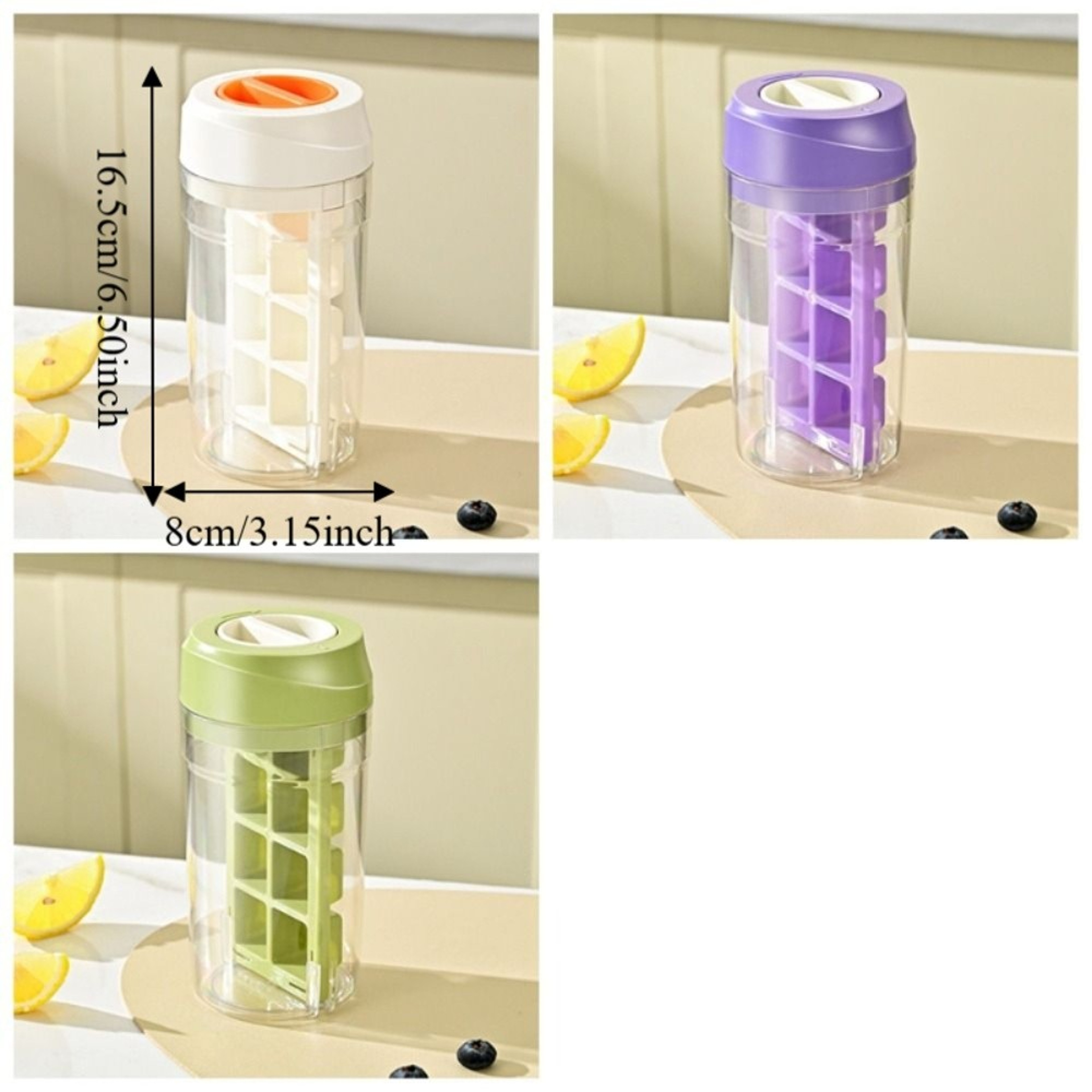 Ice Twist Pro Large Capacity Ice Cube Maker Cup 8