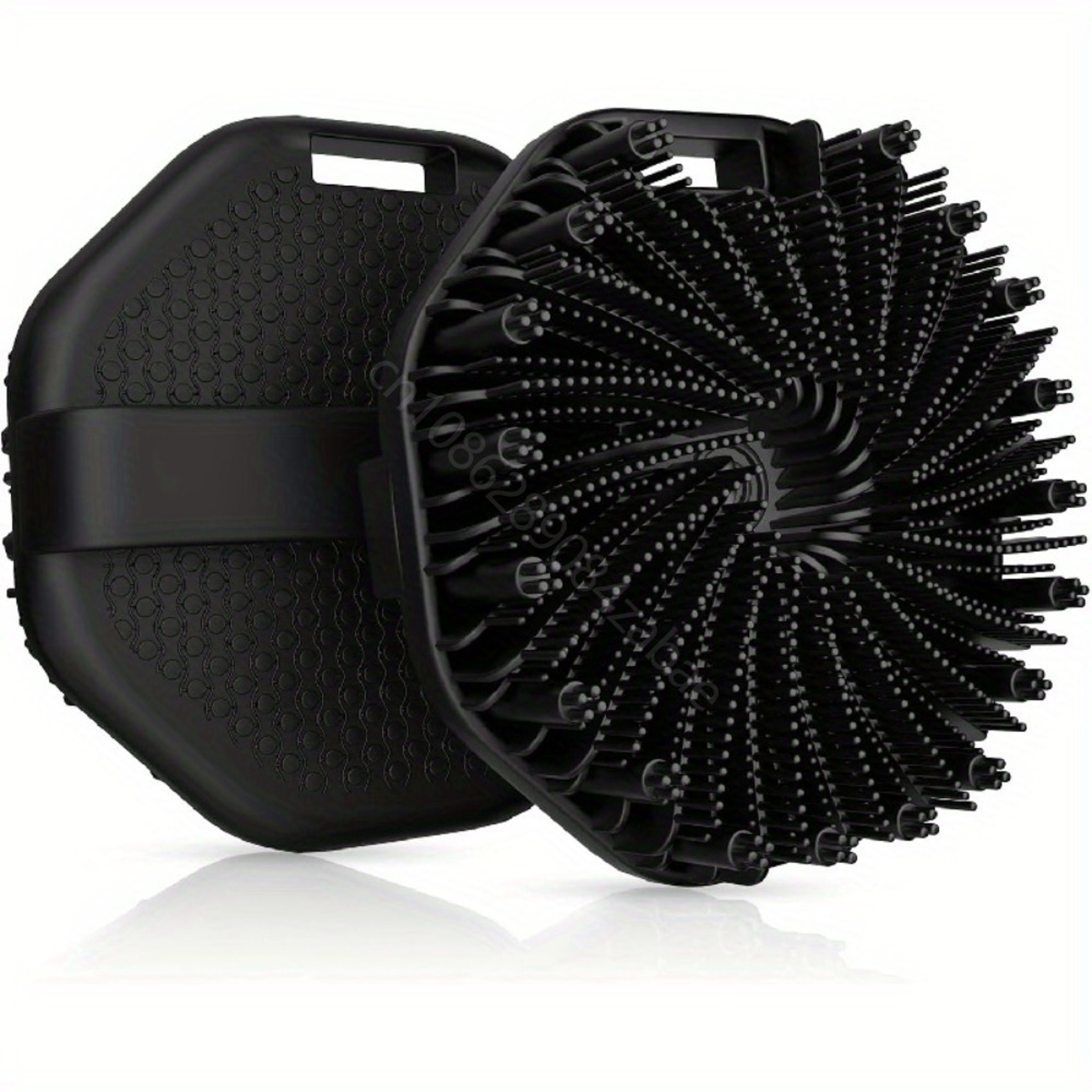 Silicone Back Scrubber  Exfoliating Shower Brush 0