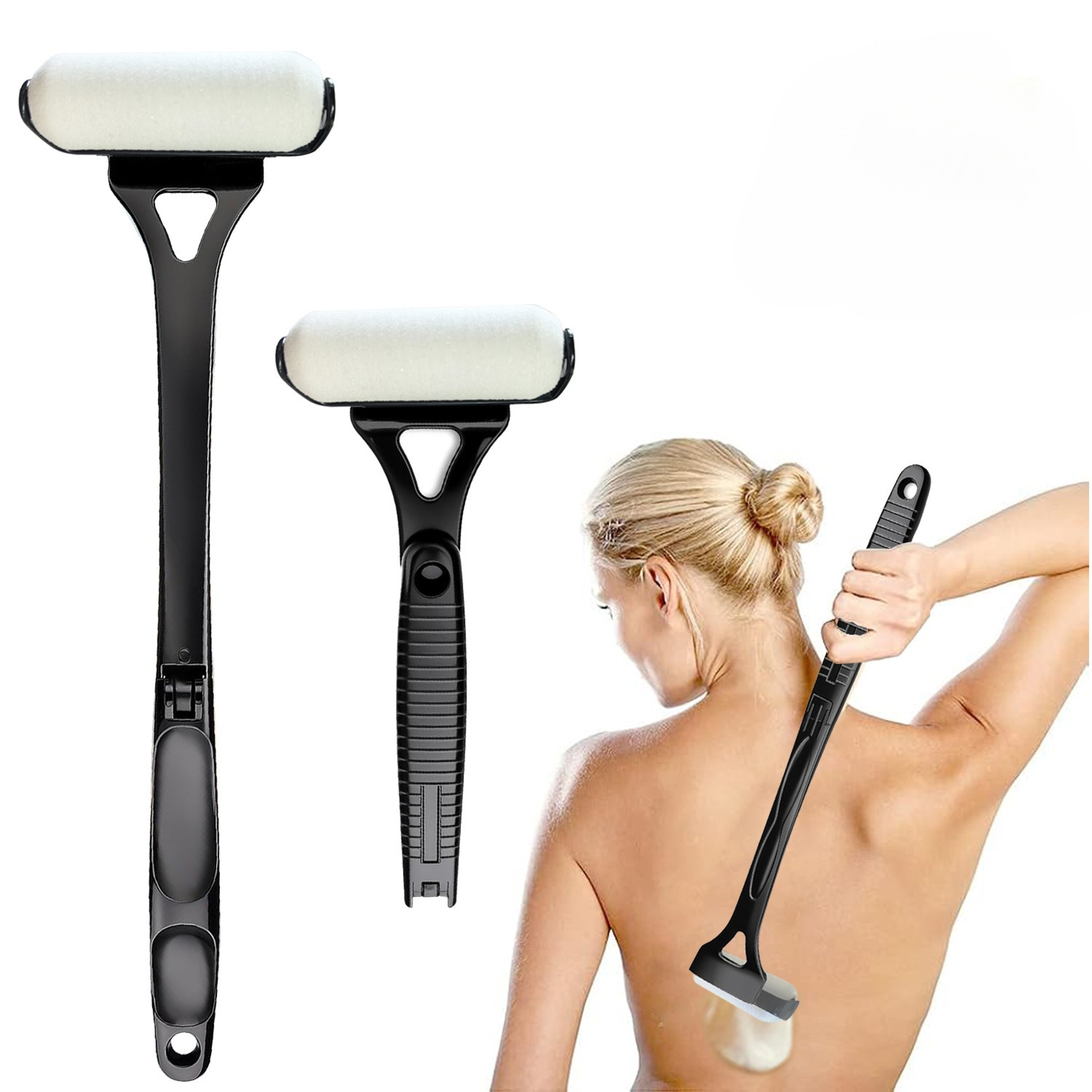 ReachEase Foldable Back Lotion Applicator For Sunscreen  Self Tanner 0