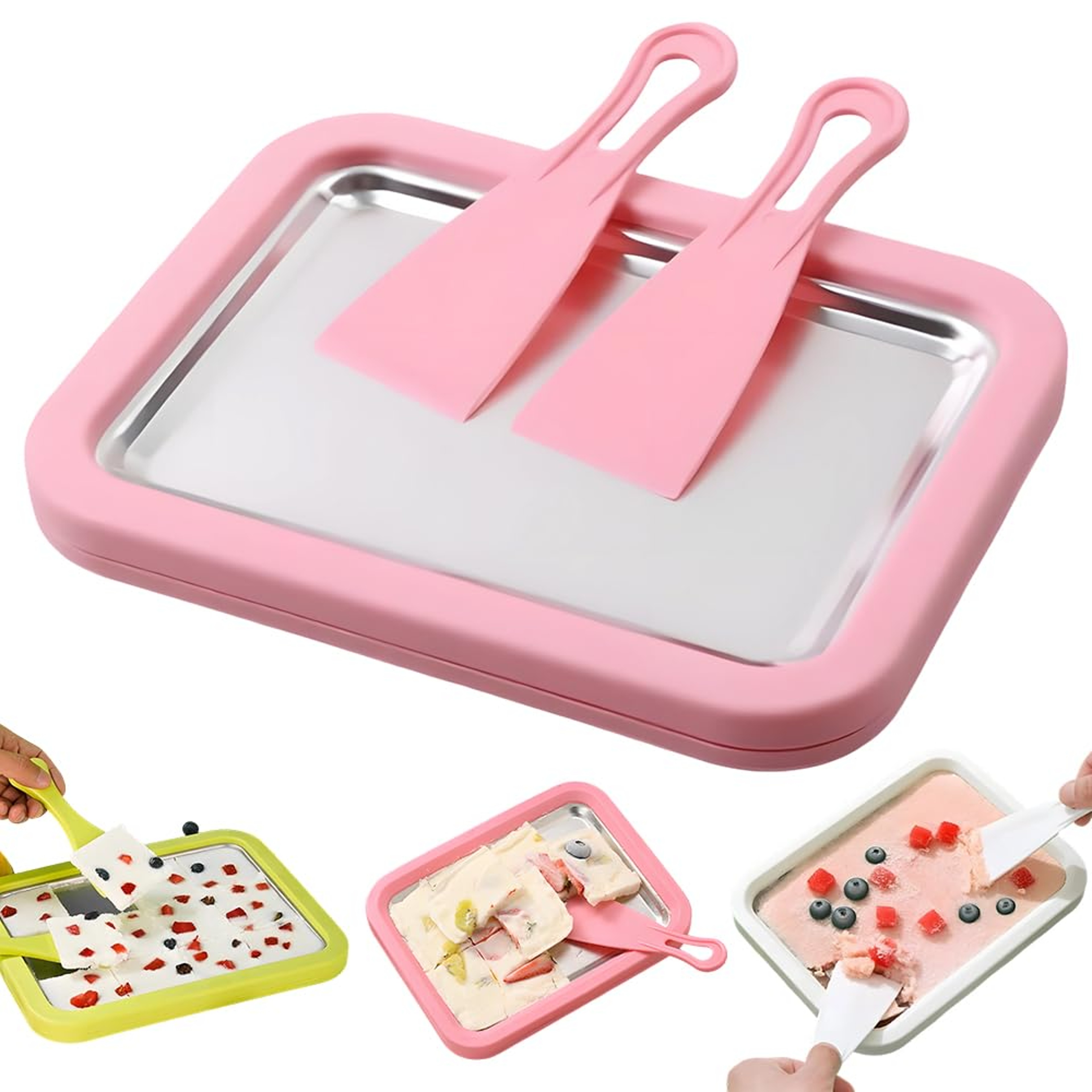 Arctic Roll Pro Instant Rolled Ice Cream Maker  Frozen Yogurt Maker Kit 0